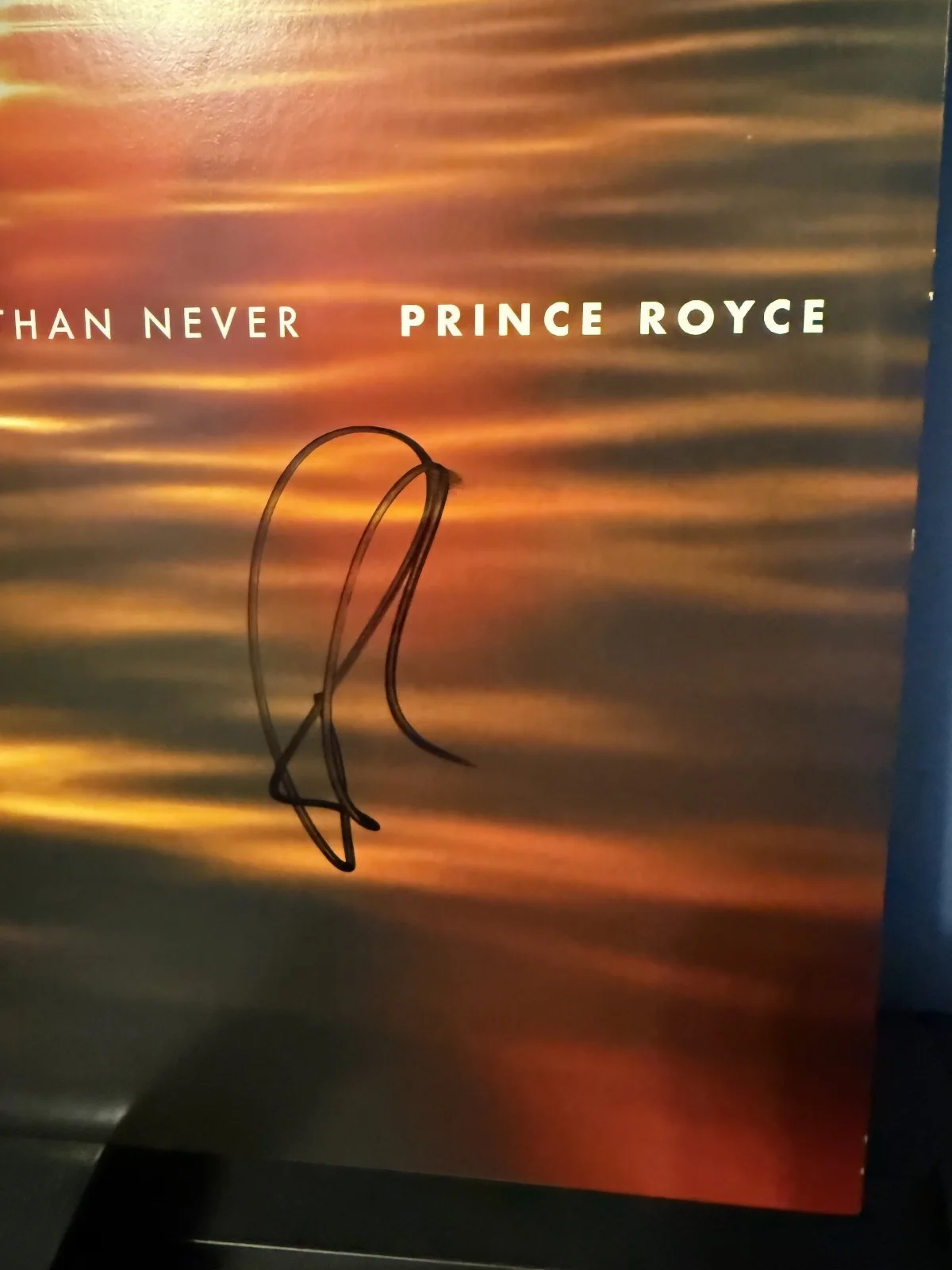 Romeo Santos & Prince Royce signed Better Late... 12" lp album COLOR VINYL, изображение 3