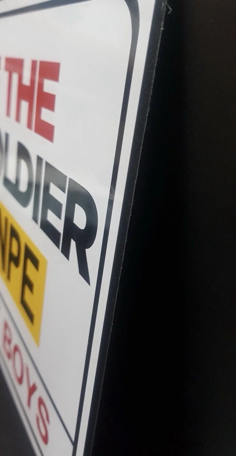 Rise Of The Footsoldier Sign Board (Larger Size), изображение 3