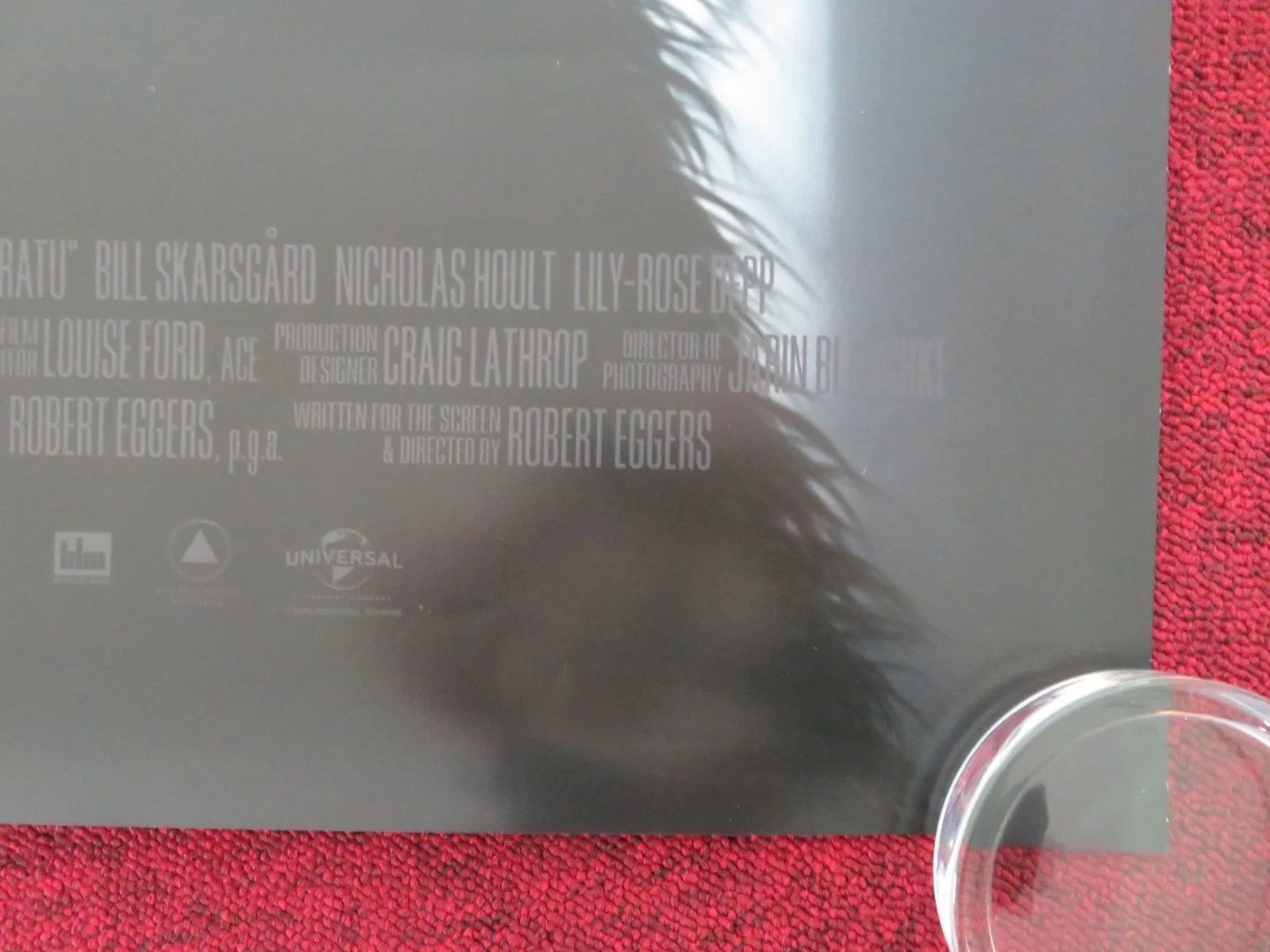 NOSFERATU - A US ONE SHEET ROLLED POSTER LILY-ROSE DEPP NICHOLAS HOULT 2024, image 5