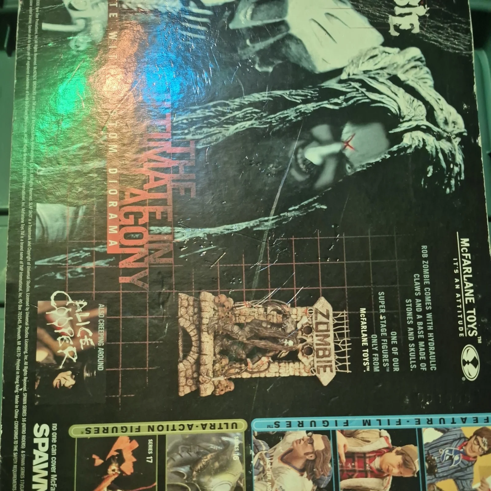 ROB ZOMBIE, MCFARLANE ACTION FIGURE TOY ROCK HORROR, OOP ,, image 5