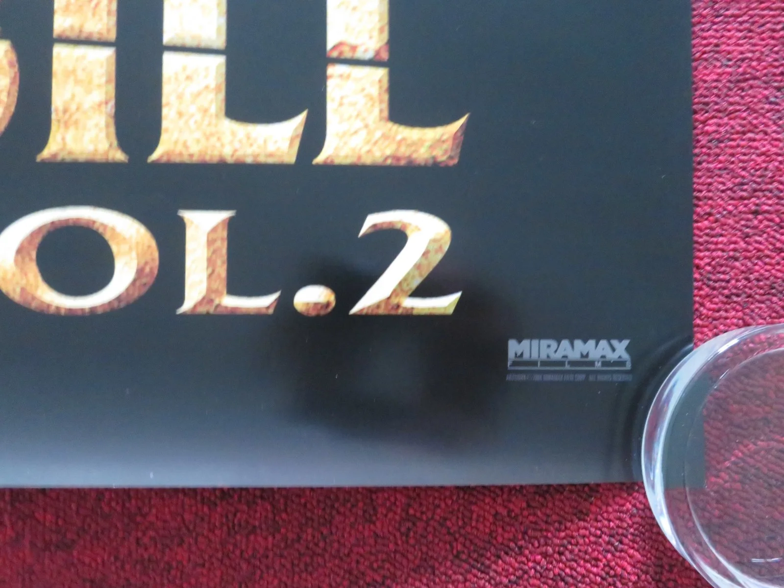 KILL BILL: VOL. 2 US ONE SHEET ROLLED POSTER UMA THURMAN DARYL HANNAH 2004, image 5