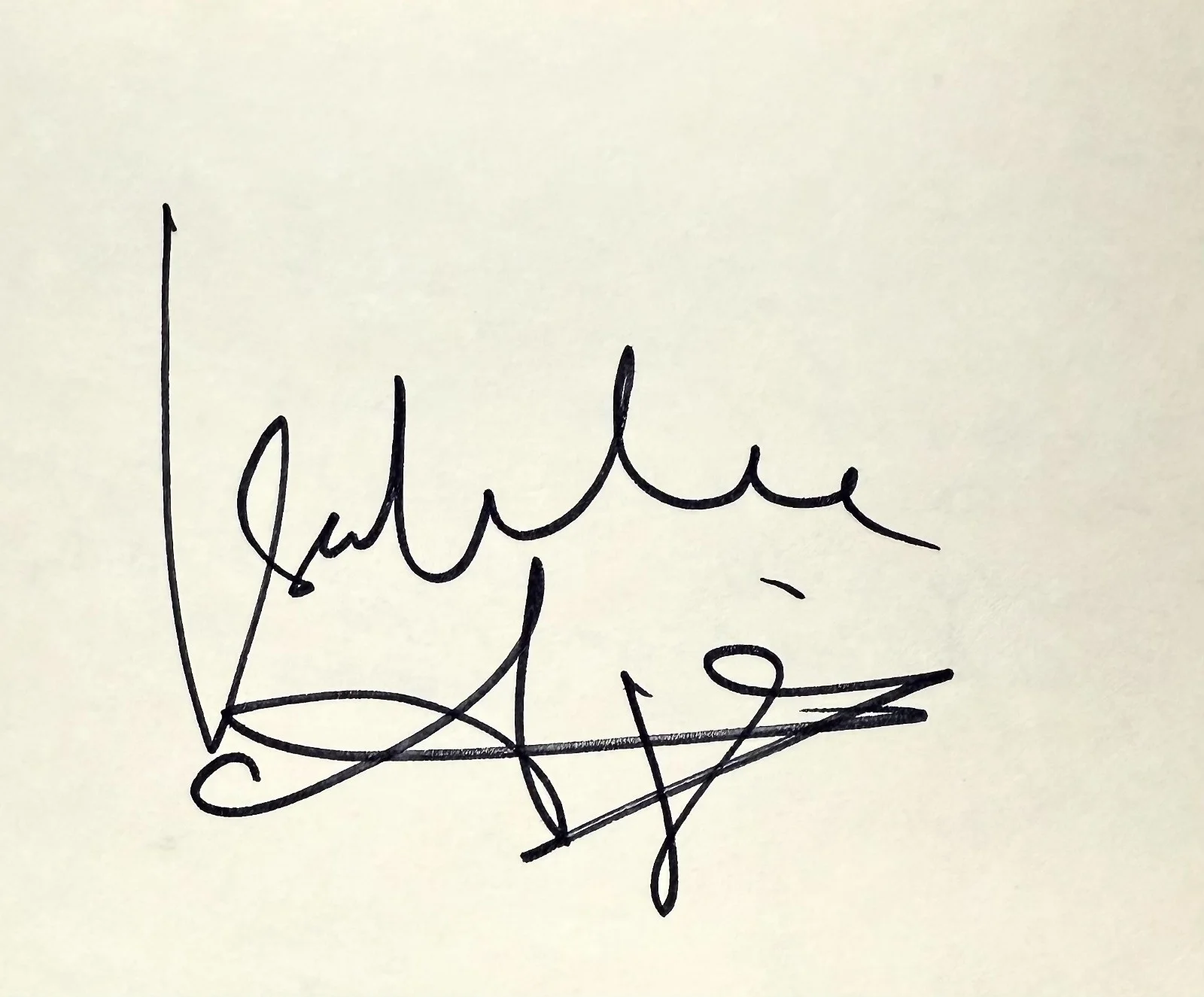 Isabelle Adjani — ISABELLE ADJANI Signed Autographed 4" x 6" INDEX CARD Nosferatu the Vampyre, изображение 2