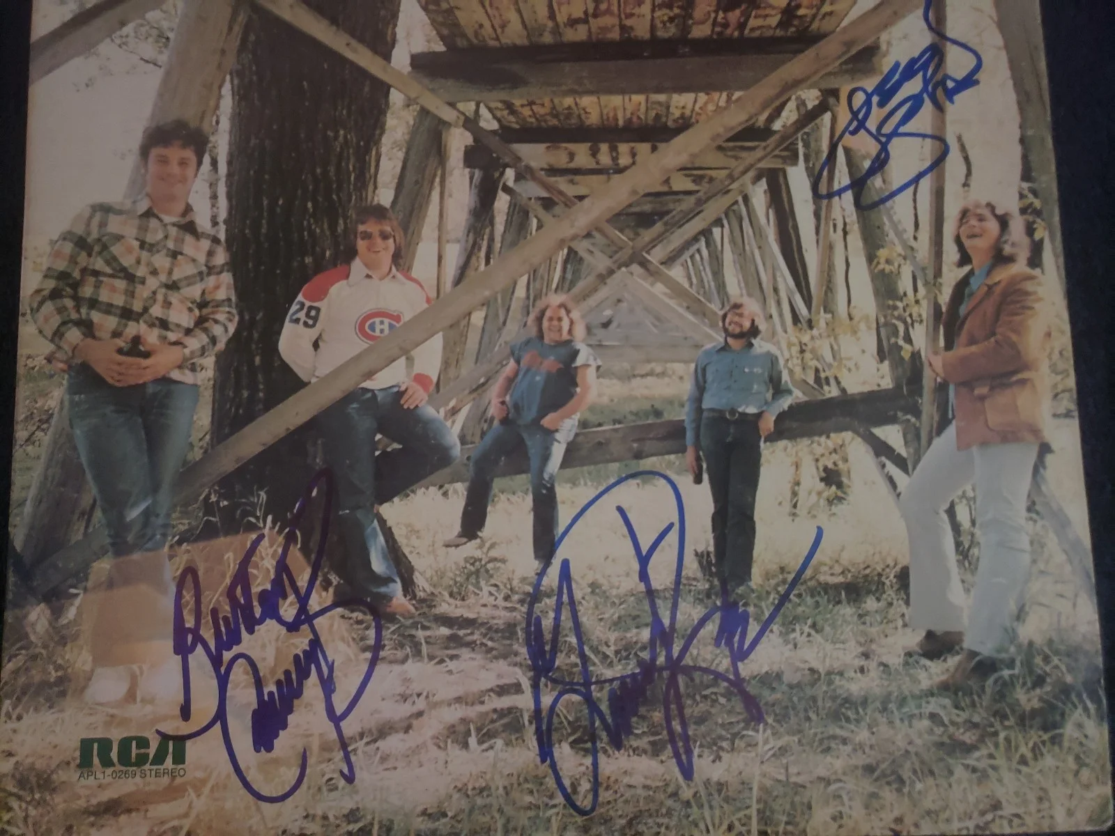 THE GUESS WHO SIGNED RECORD "VOLUME II" BURTON CUMMINGS/PETERSON/SHAW PROOF L@@K, изображение 2