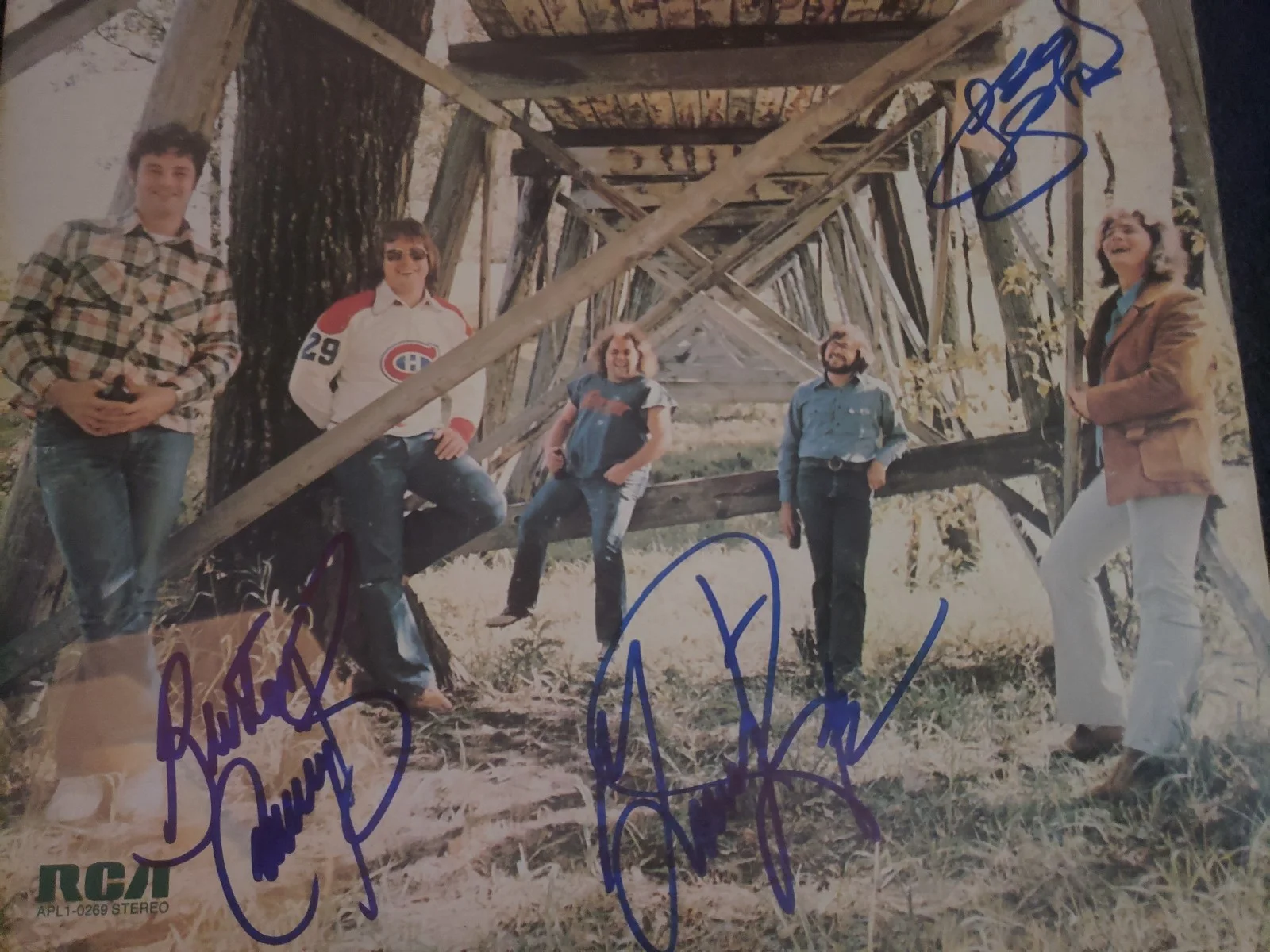 THE GUESS WHO SIGNED RECORD "VOLUME II" BURTON CUMMINGS/PETERSON/SHAW PROOF L@@K, изображение 3