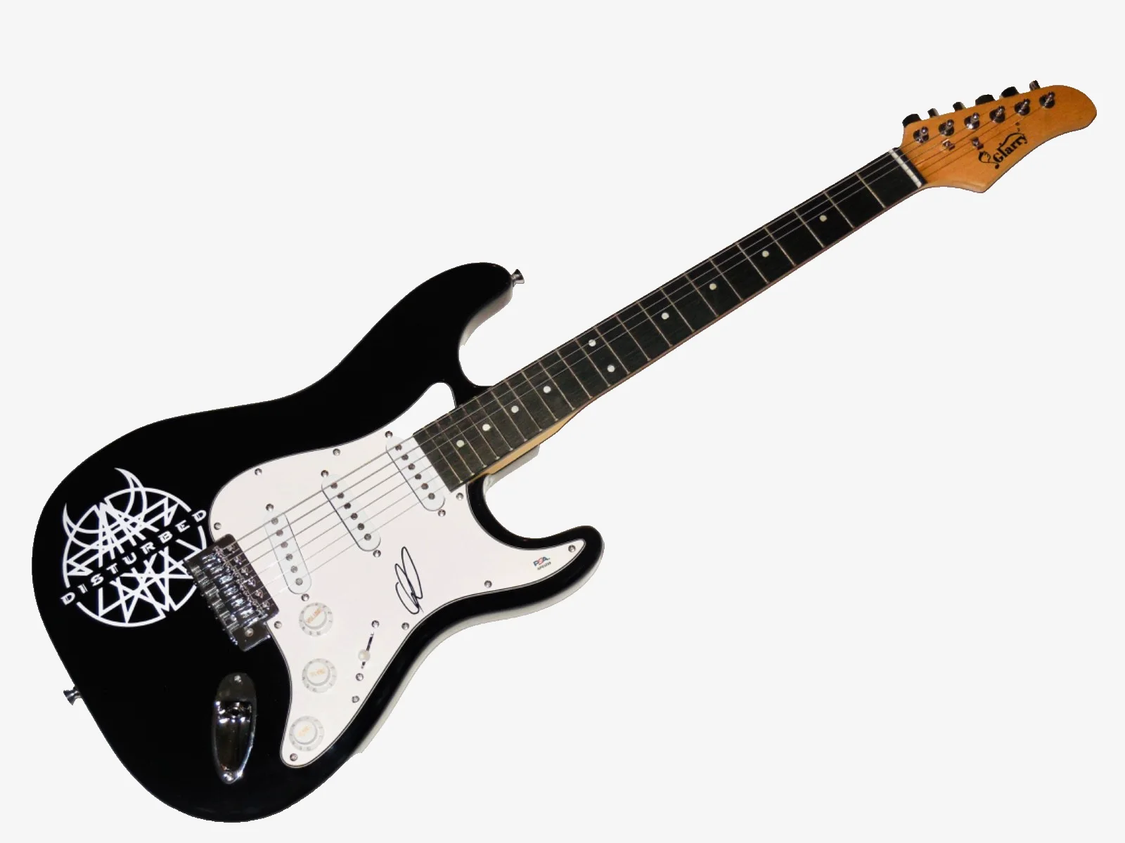 DAVID DRAIMAN AUTOGRAPHED ELECTRIC GUITAR (DISTURBED) - PSA DNA!, image 4