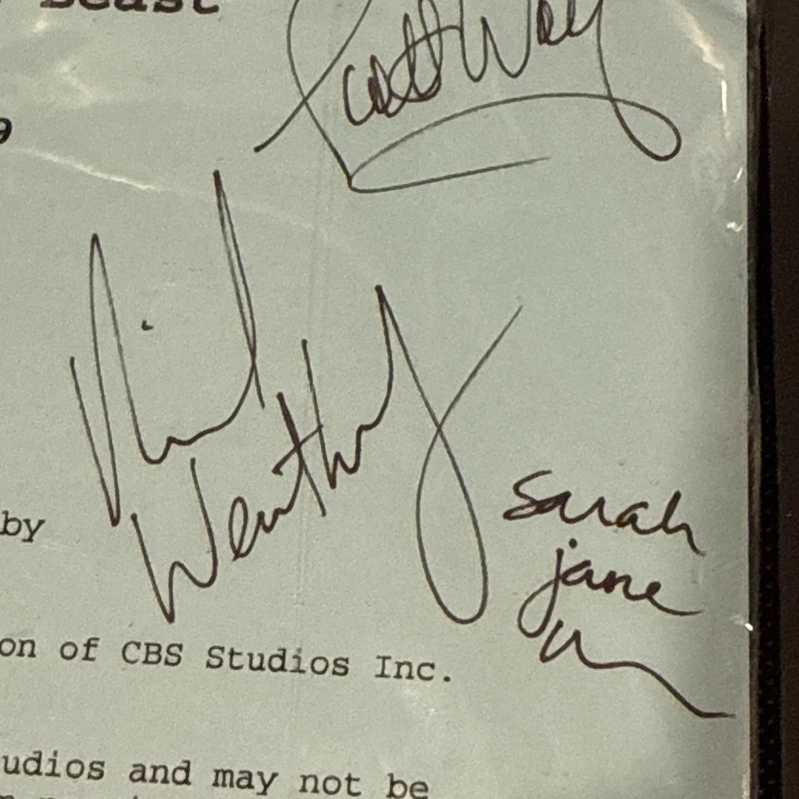 NCIS Script Ep.#189 Nature Of The Beast MINT!+ CBS Studio Cast Photos Signed 13x, image 4