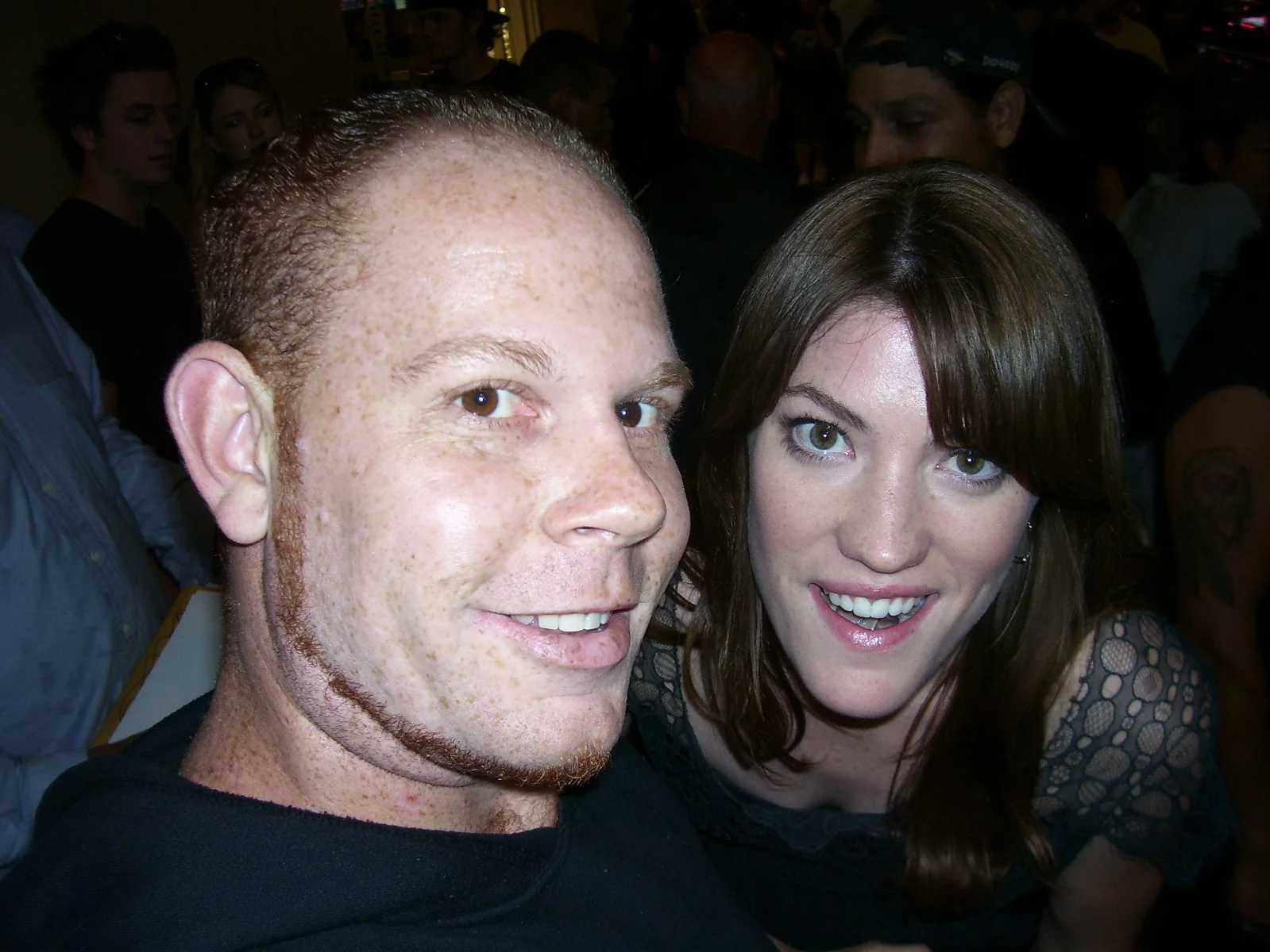 JENNIFER CARPENTER — Jennifer Carpenter Dexter matted signed index card with photo 11x17 #1 Debra, изображение 3