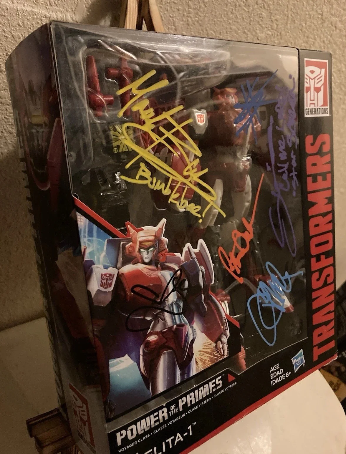 Rare Signed 6x Transformers Figure Megan Fox/Shia LeBouf/Charlie Adler + More!, изображение 2