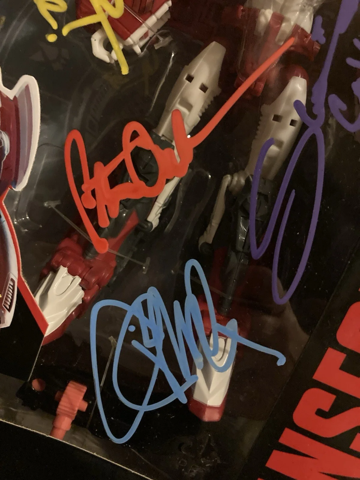 Rare Signed 6x Transformers Figure Megan Fox/Shia LeBouf/Charlie Adler + More!, изображение 4
