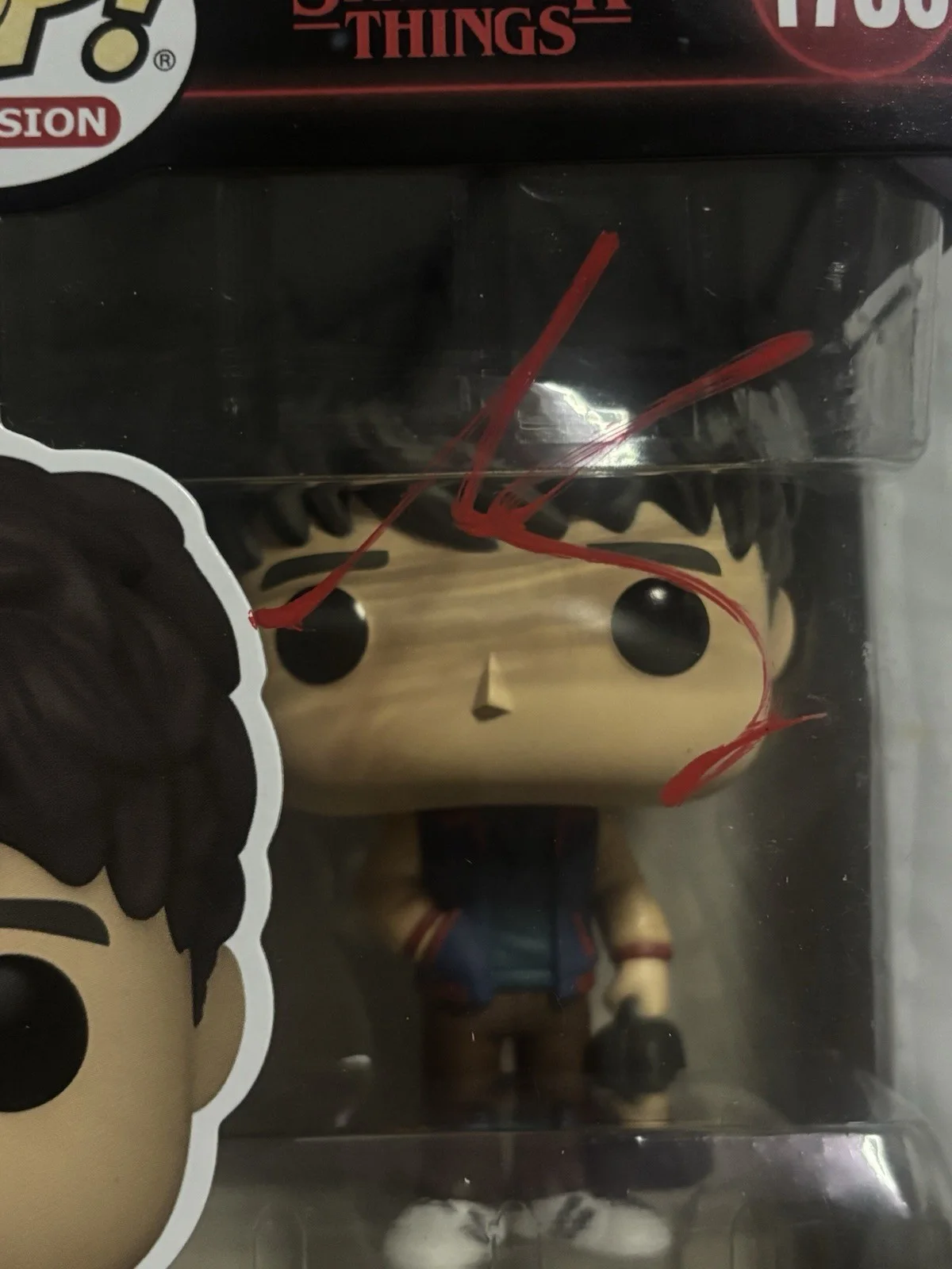 Will Byers Funko Pop Signed By Noah Schnapp/ W Video Proof, image 2