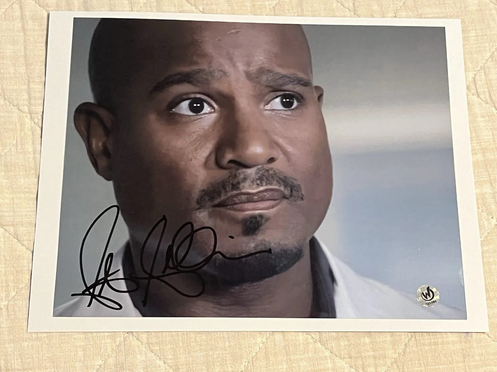 Seth Gilliam — Seth Gilliam The Walking Dead Authentic Signed 8x10 Photo Wizard World*