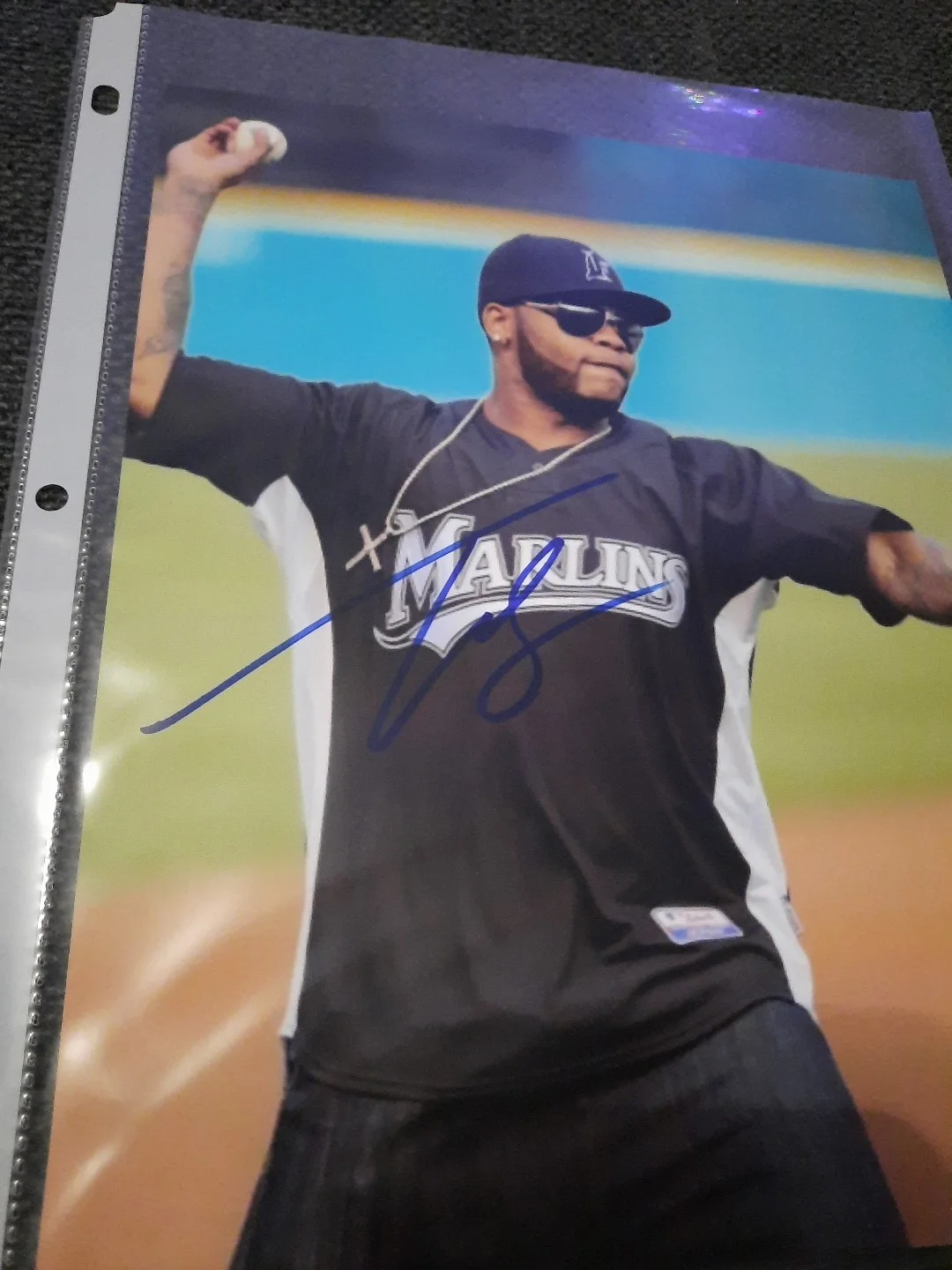 Flo Rida — Flo Rida signed photo autographed JSA Certified Photo 🔥🔥🔥, image 2