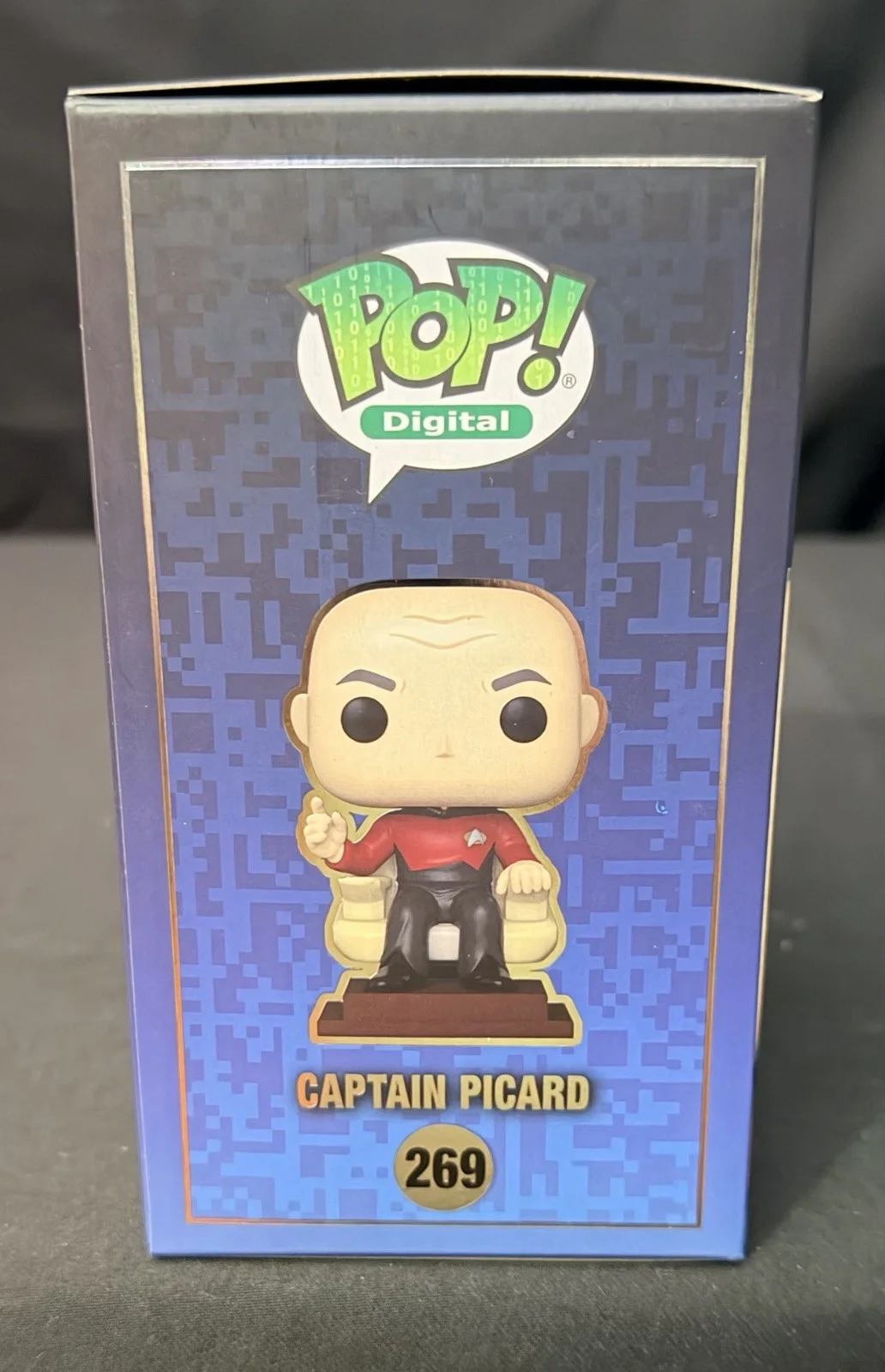 Patrick Stewart — PATRICK STEWART Signed Jean Luc Picard Funko BECKETT COA autograph Star Trek TNG, изображение 4