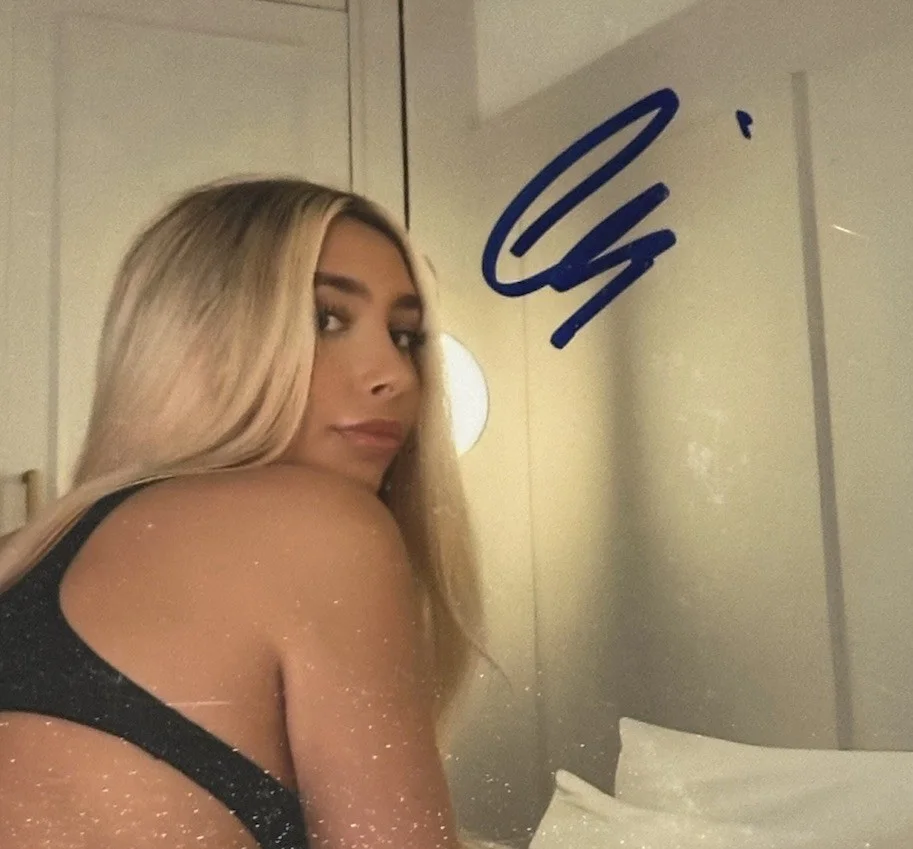 Lilly Phillips — Lilly Phillips 8 X 10 Photo Sexy Adult Star Model Autograph Beckett, изображение 4