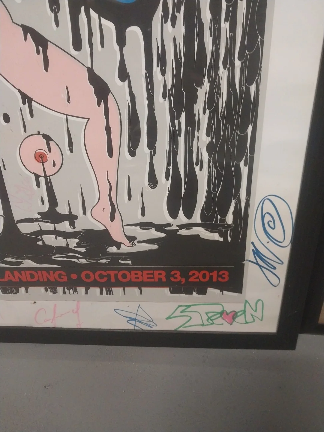 concert poster signed, изображение 4