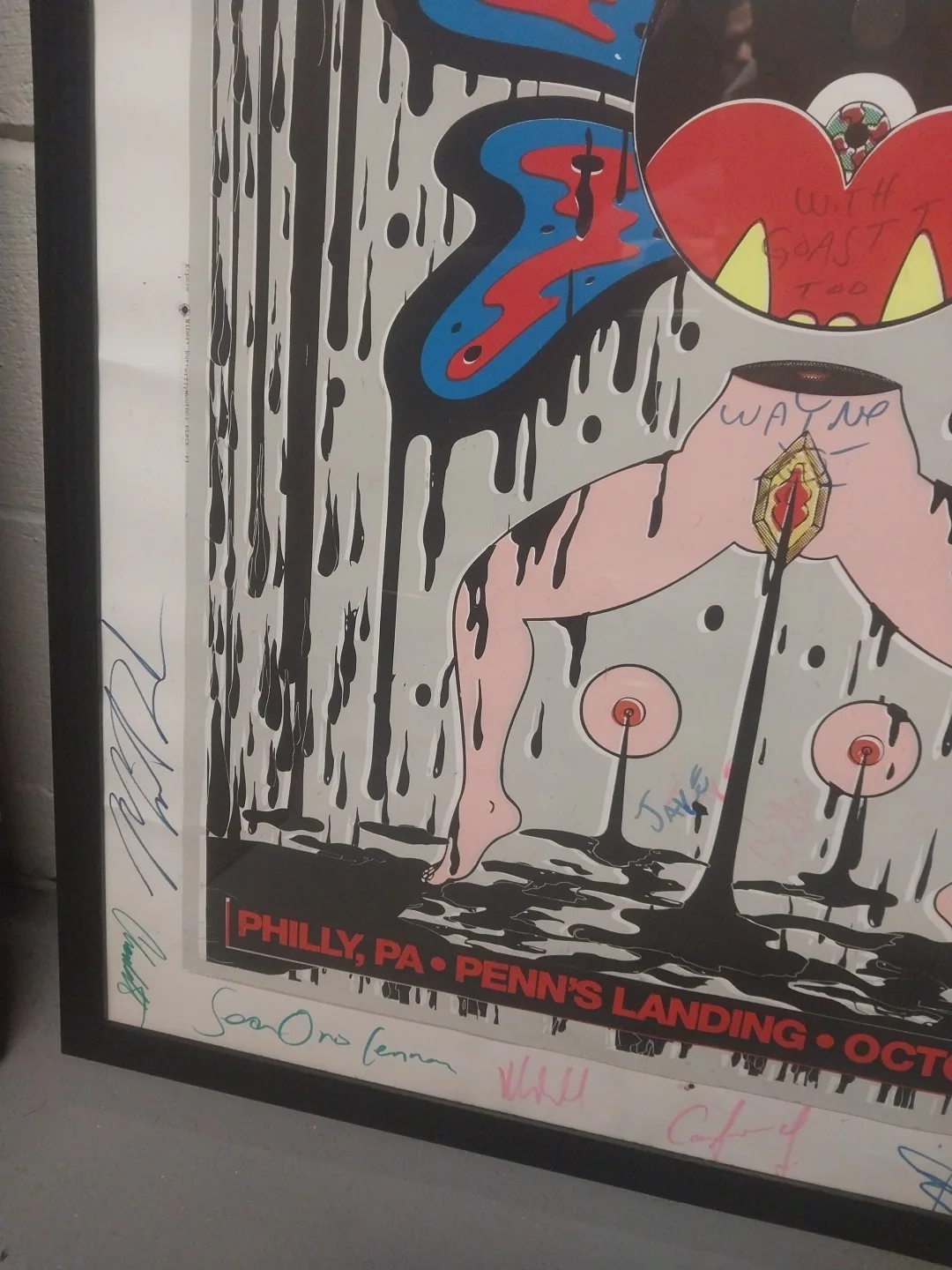 concert poster signed, изображение 5