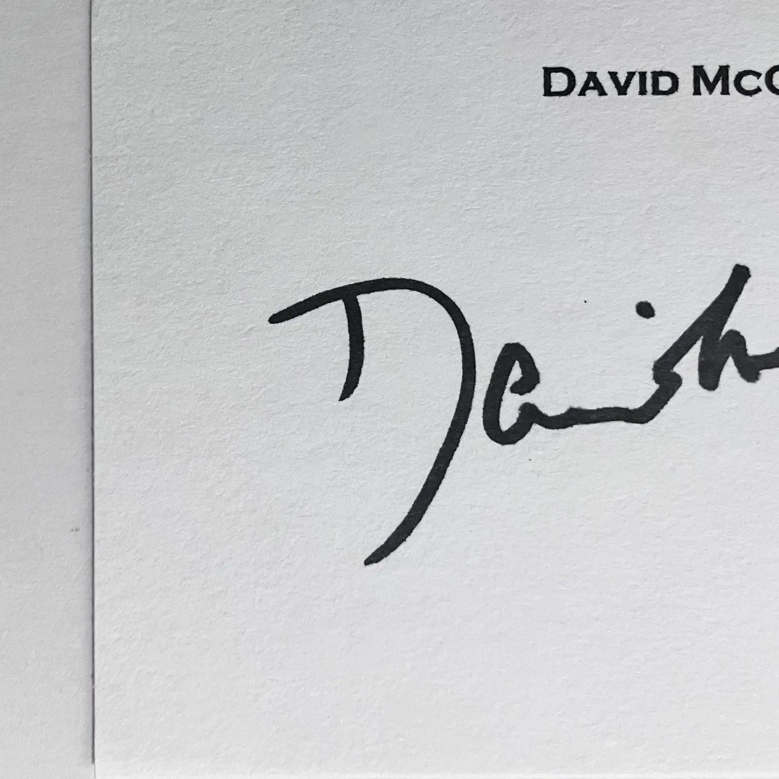 David McCallum — NCIS Signed 3x5 Card / DAVID McCALLUM (1933-2023) As Ducky / MAN FROM U.N.C.L.E., изображение 3