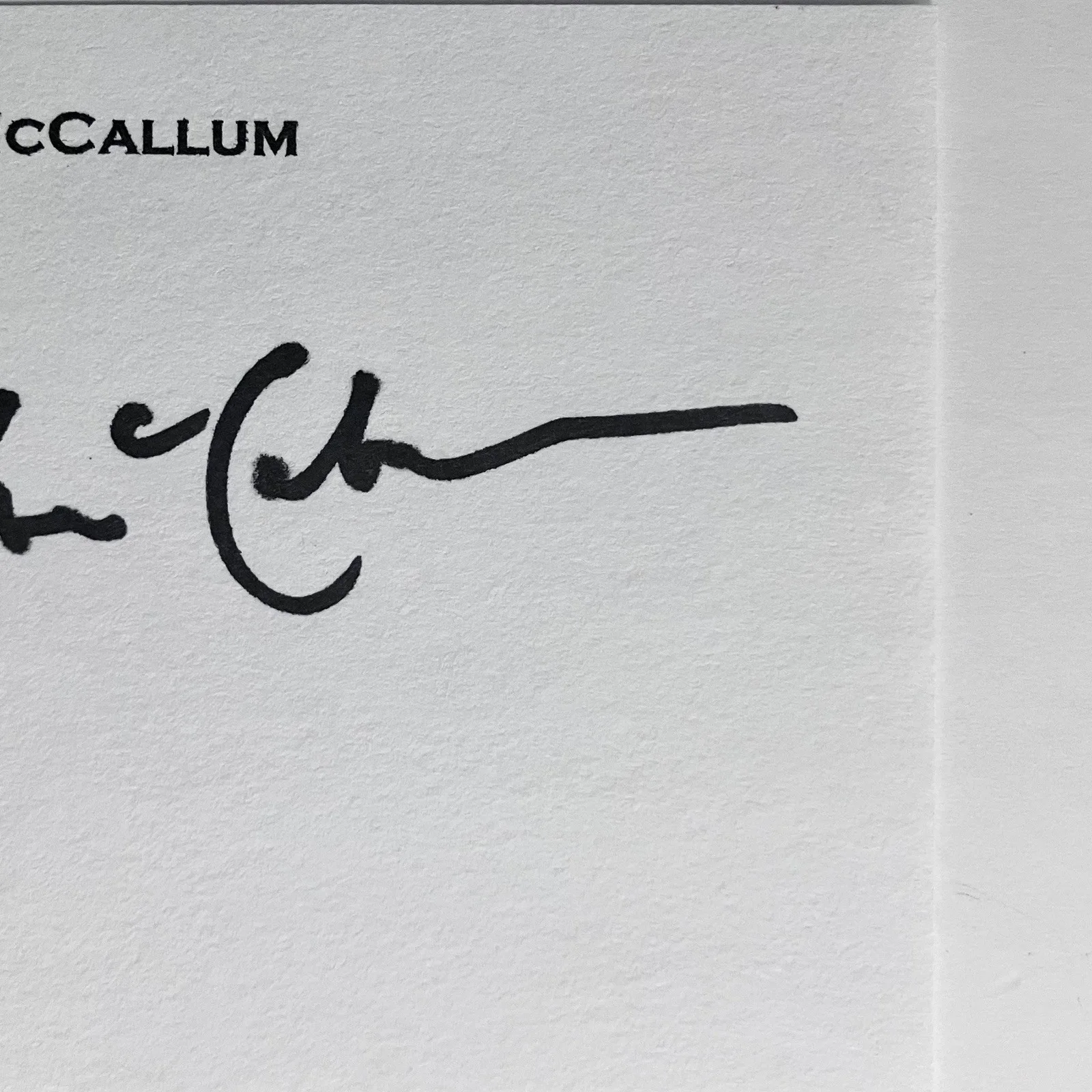 David McCallum — NCIS Signed 3x5 Card / DAVID McCALLUM (1933-2023) As Ducky / MAN FROM U.N.C.L.E., изображение 4