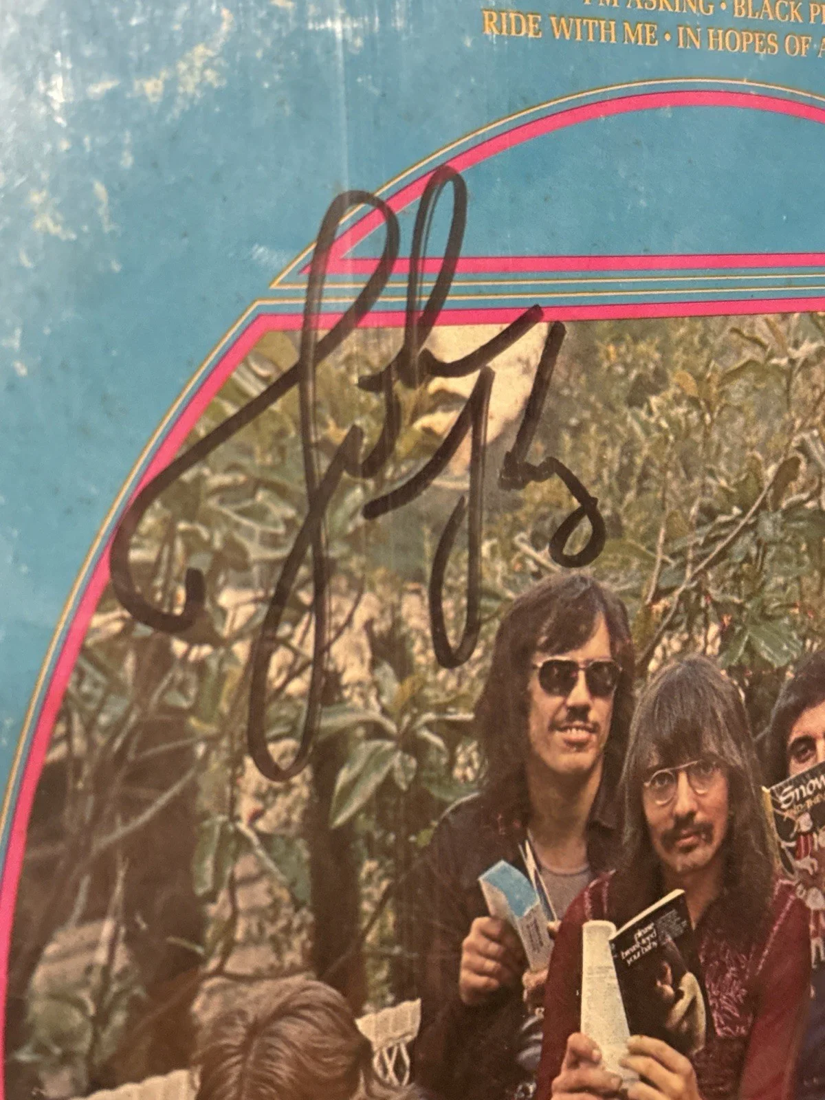 Steppenwolf signed lp steppenwolf debut john kay autograph jsa Coa ck06164, image 4