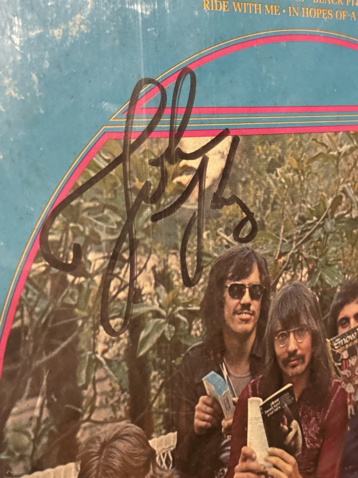Steppenwolf signed lp steppenwolf debut john kay autograph jsa Coa ck06164, image 5