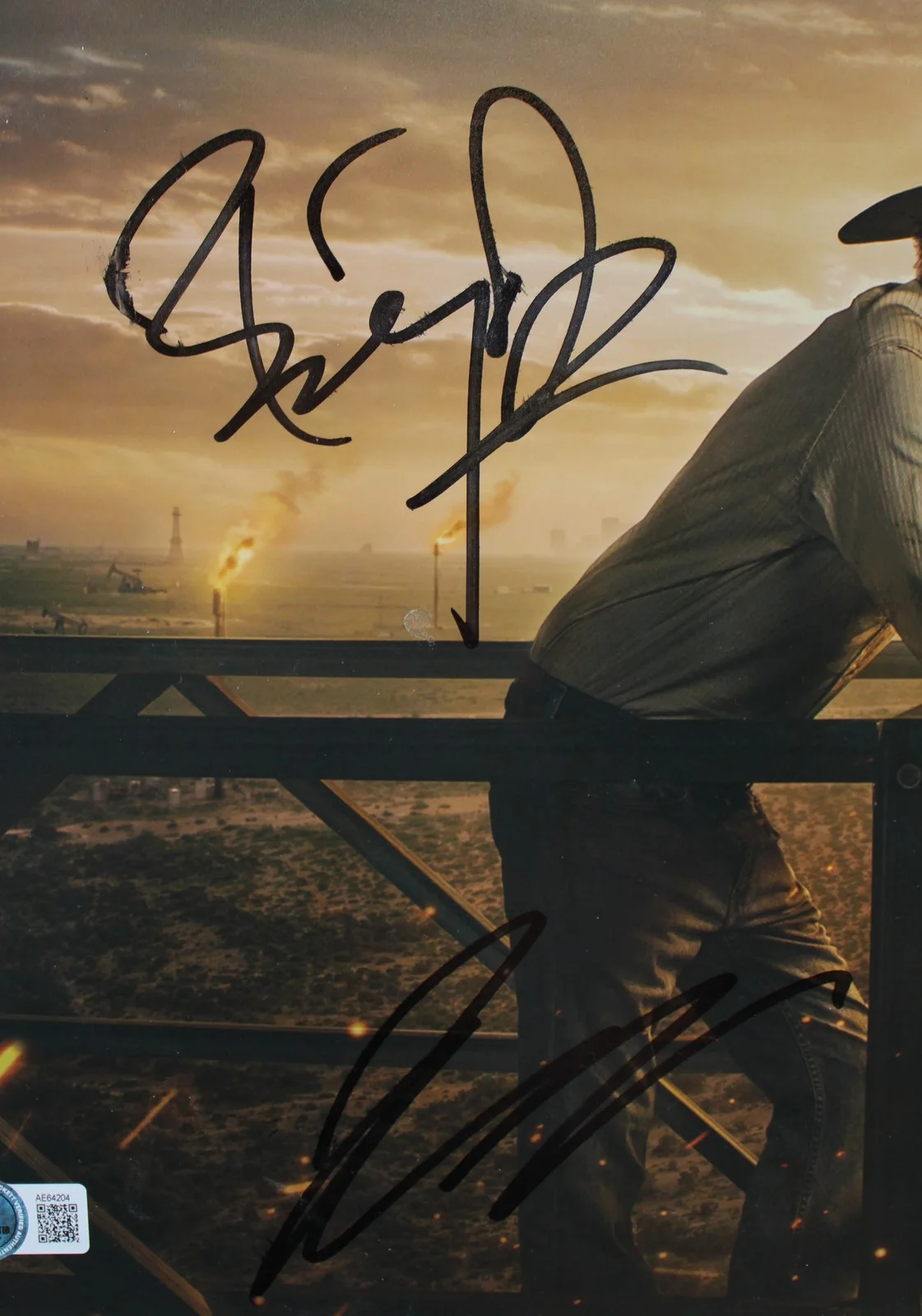 Billy Bob Thornton, Andy Garcia, Jacob Lofland — Landman (3) Thornton, Garcia & Lofland Authentic Signed 11x17 Photo BAS #AE64204, image 4