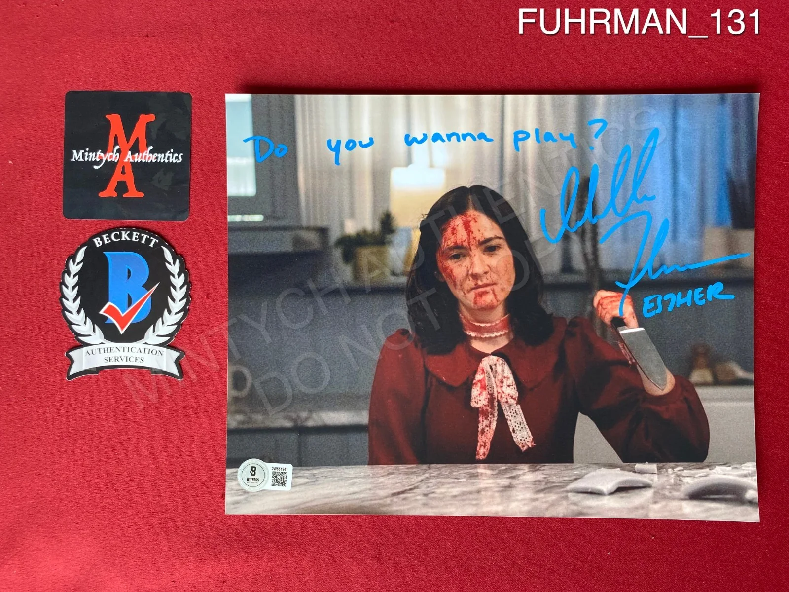 Isabelle Fuhrman — Isabelle Fuhrman autographed signed 8x10 photo Orphan Beckett COA