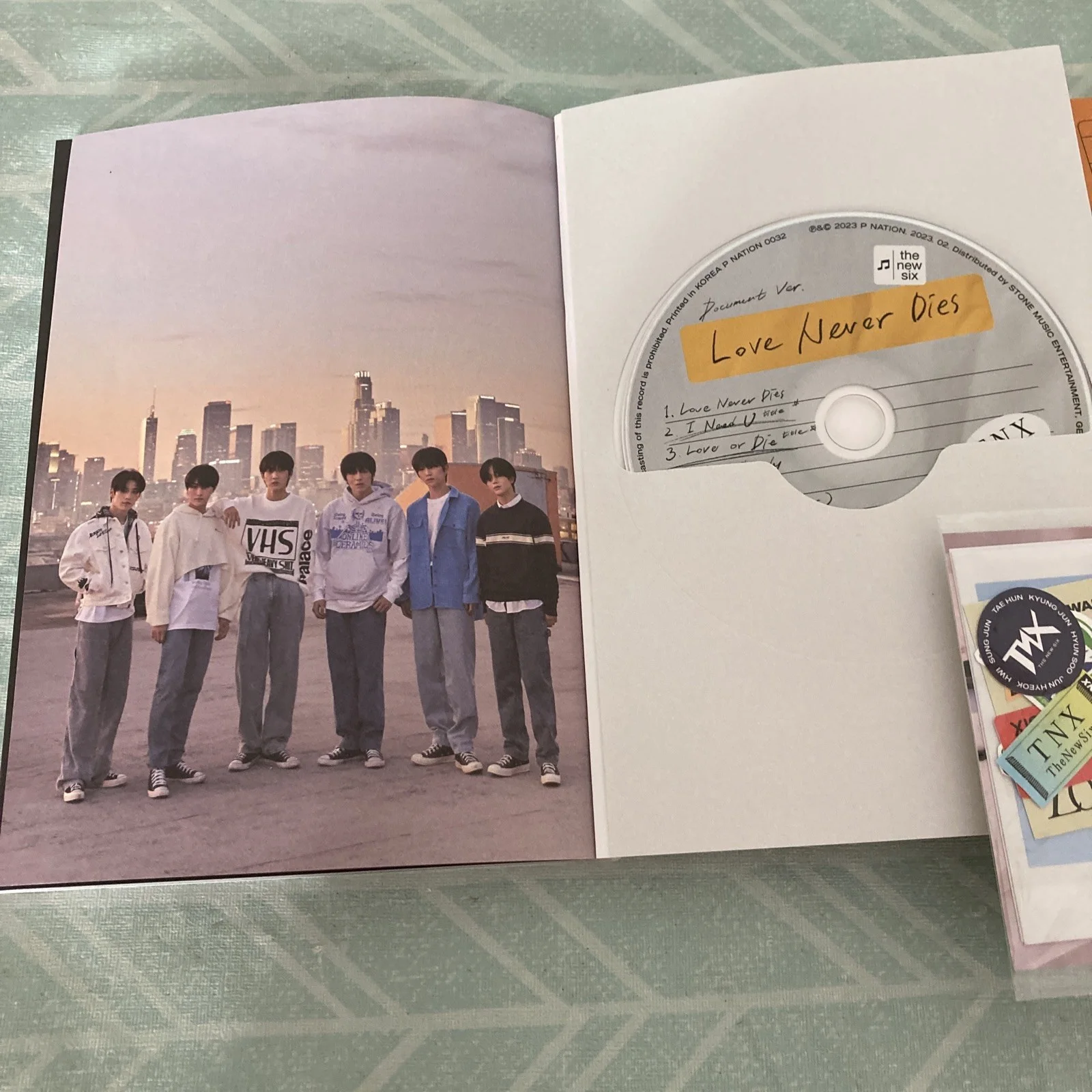 TNX - Love Never Dies CD Mini Album Promo 2023 K-Pop (3 Pieces), image 4