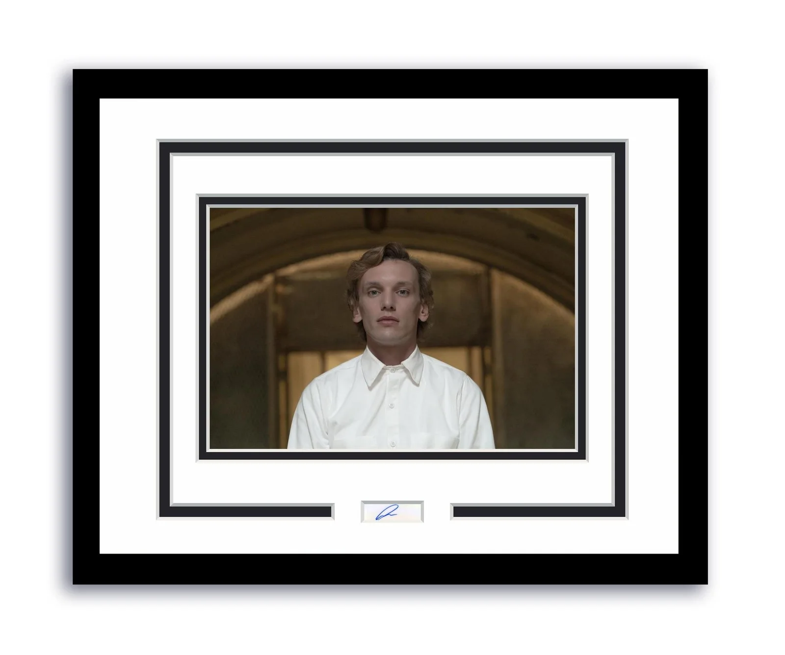 Jamie Campbell Bower — Stranger Things Jamie Campbell Bower Autographed 11x14 Framed Photo Vecna ACOA