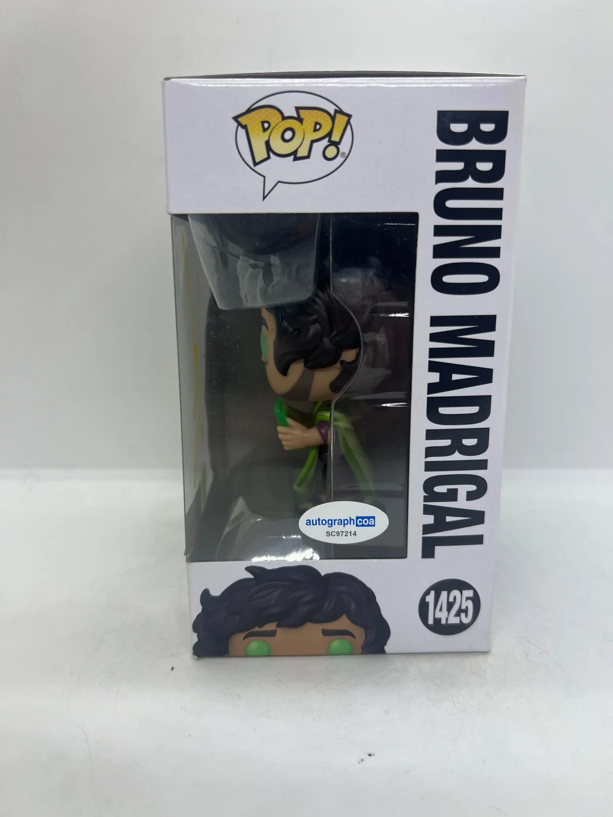 John Leguizamo Signed Bruno Madrigal Funko Pop Encanto Disney #1425 ACOA, image 2
