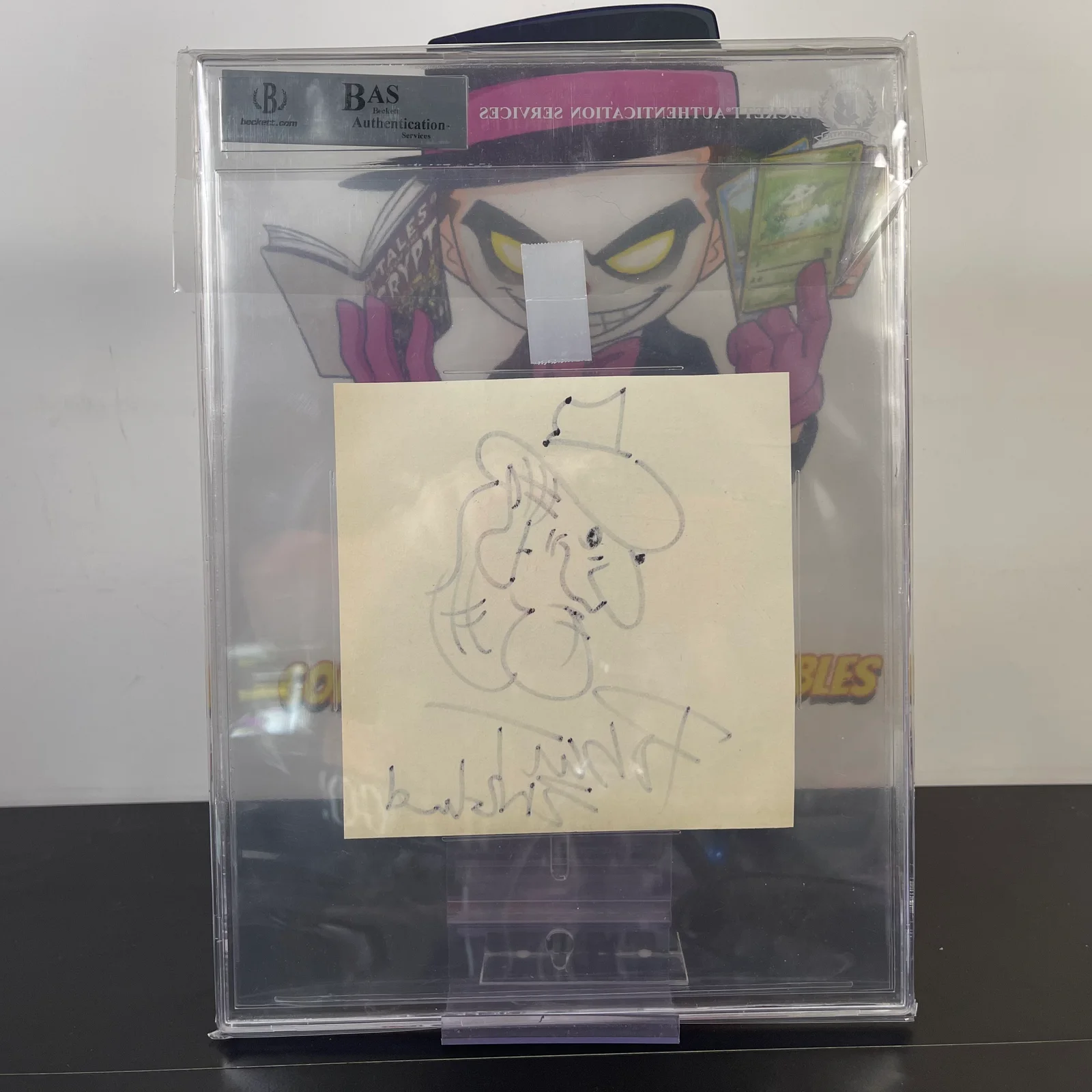 Robert Englund Signature and Freddy Krueger Sketch - BGS Beckett Certified, image 2