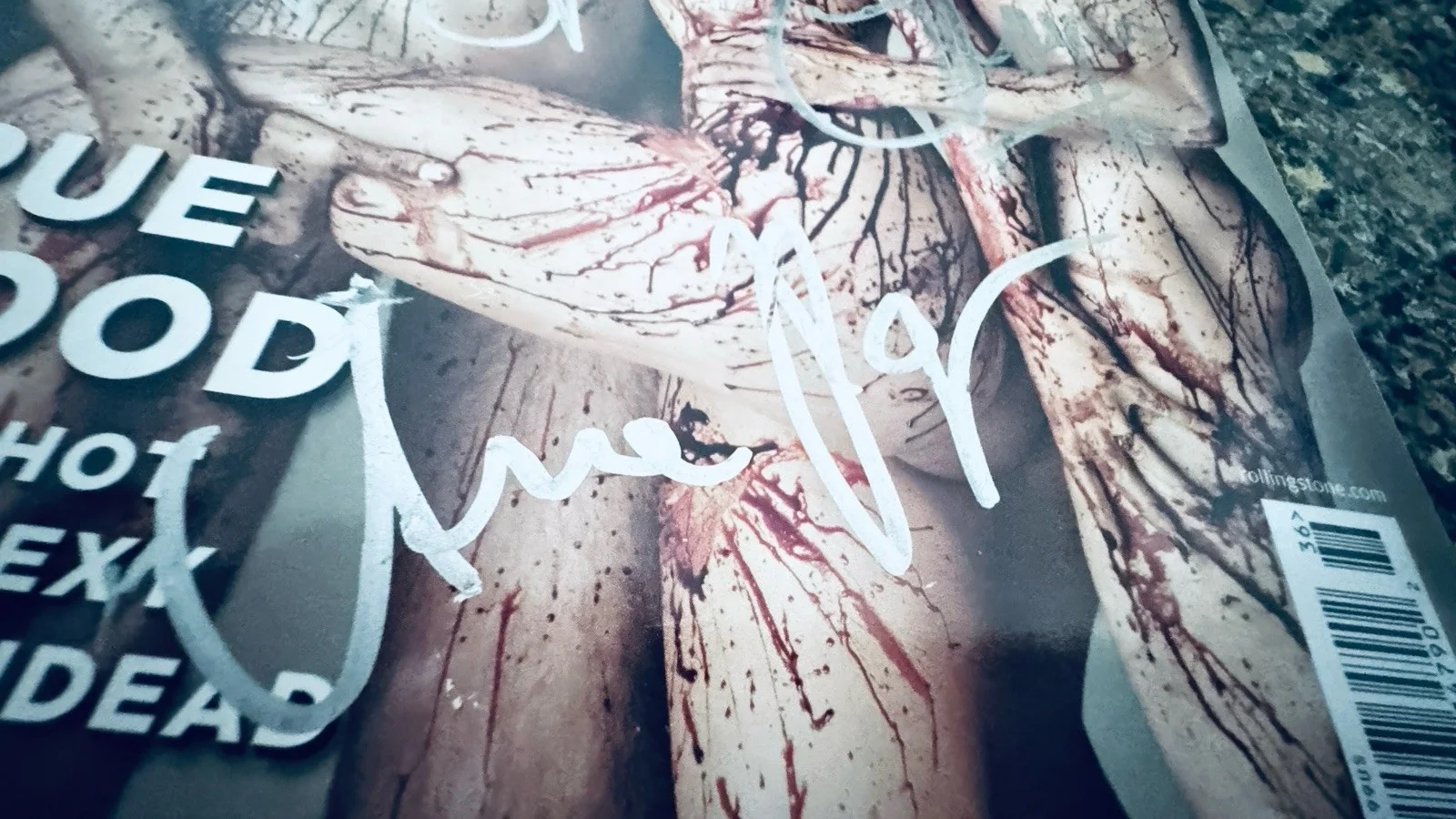 Alexander Skarsgard — Rolling Stone 2010 True Blood Signed Stephen Moyer Anna Paquin Alex Skarsgard, изображение 3