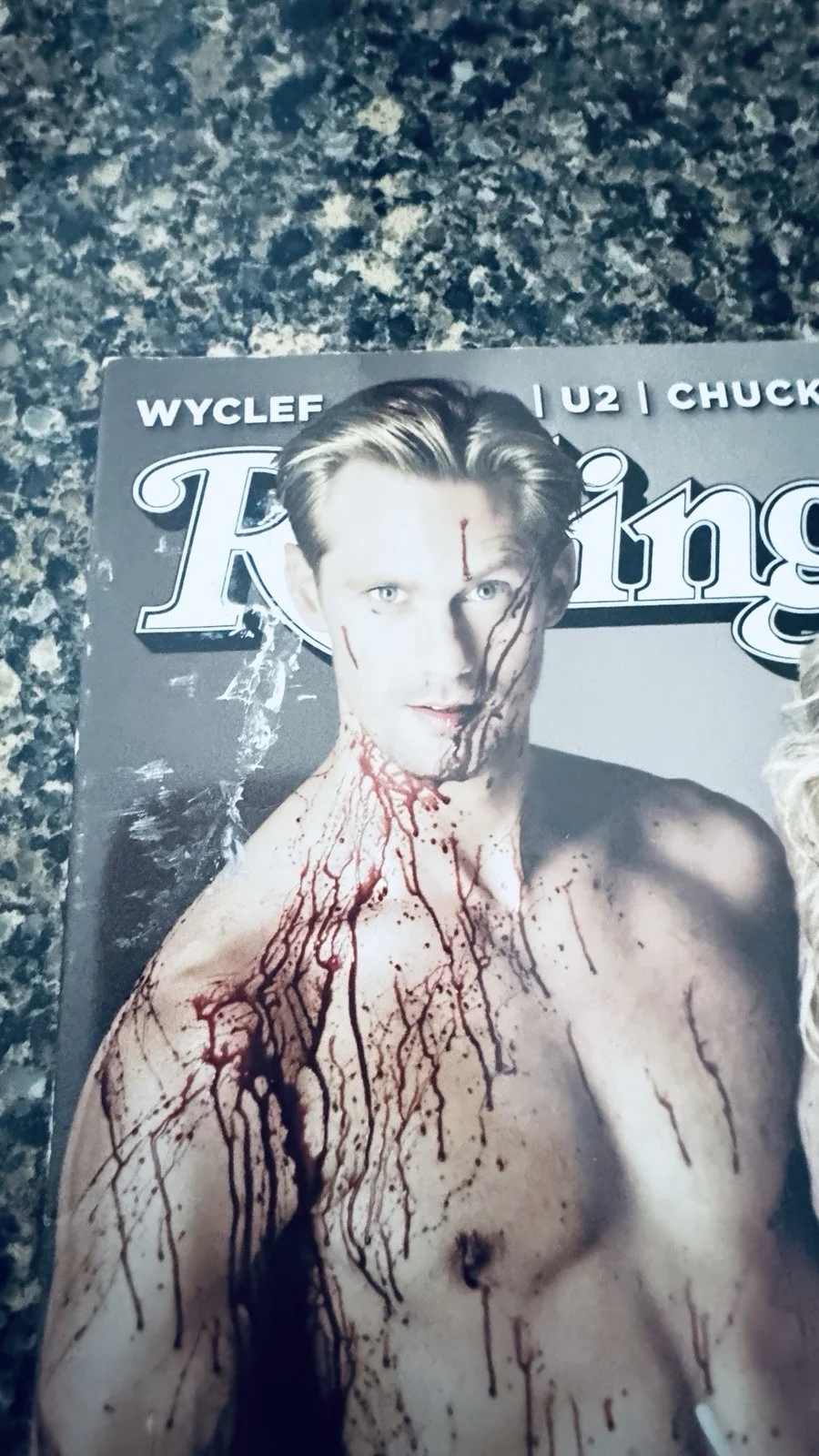 Alexander Skarsgard — Rolling Stone 2010 True Blood Signed Stephen Moyer Anna Paquin Alex Skarsgard, изображение 4