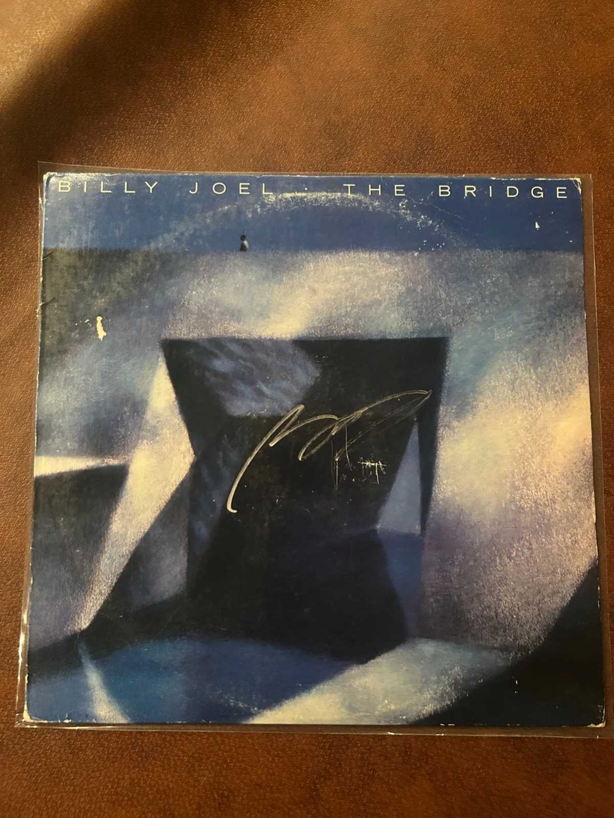 Billy Joel- The Bridge AUTOGRAPHED/SIGNED Album w COA 1986 Authenticated, image 3