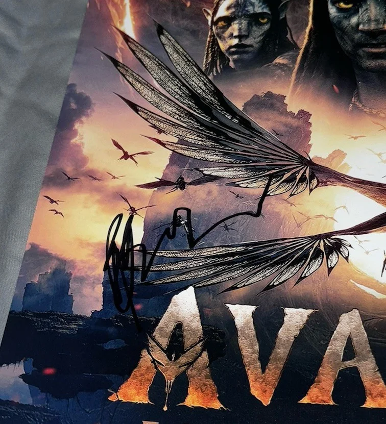 Avatar Fire & Ash Signed Cast 12x18 Photo x5 Jack Champion, Bailey Bass +3, image 3