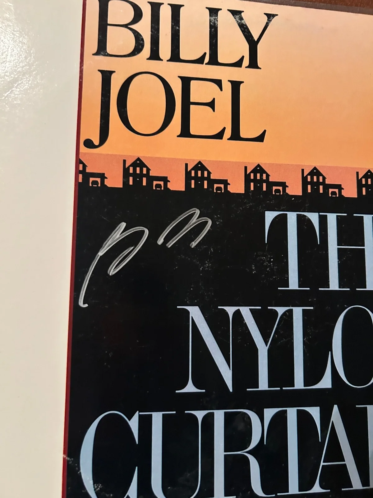 Billy Joel- The Nylon Curtain AUTOGRAPHED/SIGNED Album w COA 1982 Authenticated, изображение 2