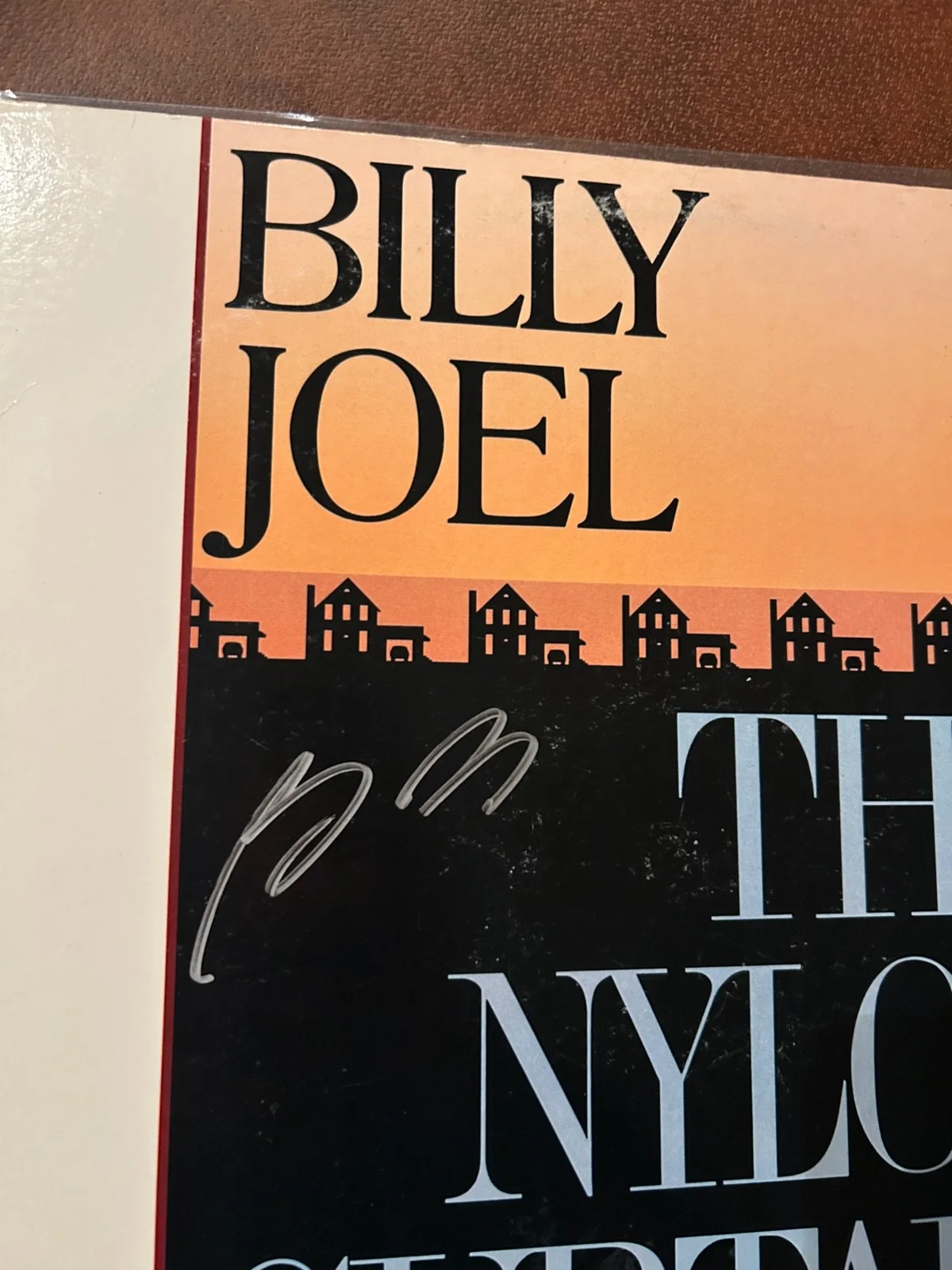 Billy Joel- The Nylon Curtain AUTOGRAPHED/SIGNED Album w COA 1982 Authenticated, изображение 4