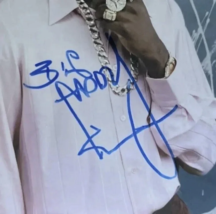 Big Daddy Kane Signed 8x10 Photo Autographed COA Beckett, image 2