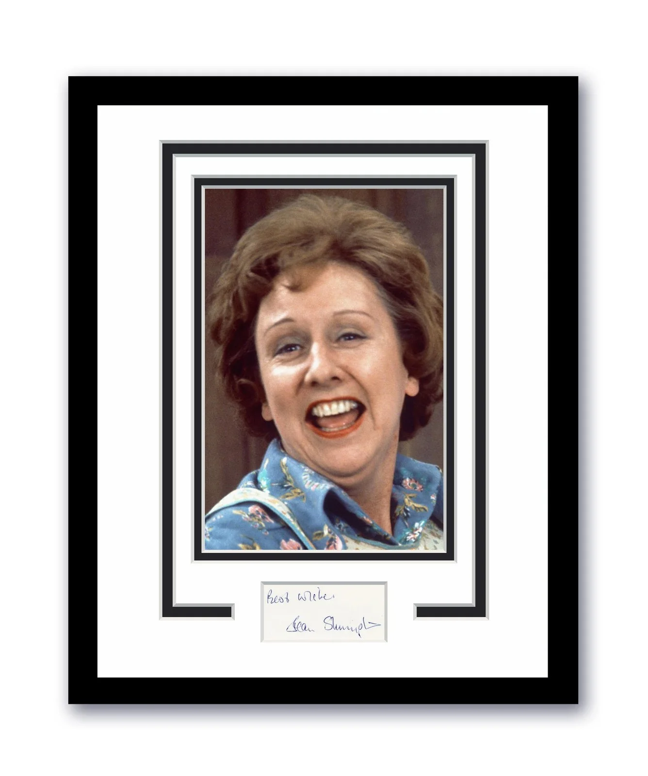 Jean Stapleton — All In The Family Jean Stapleton Autographed Signed 11x14 Framed Photo ACOA