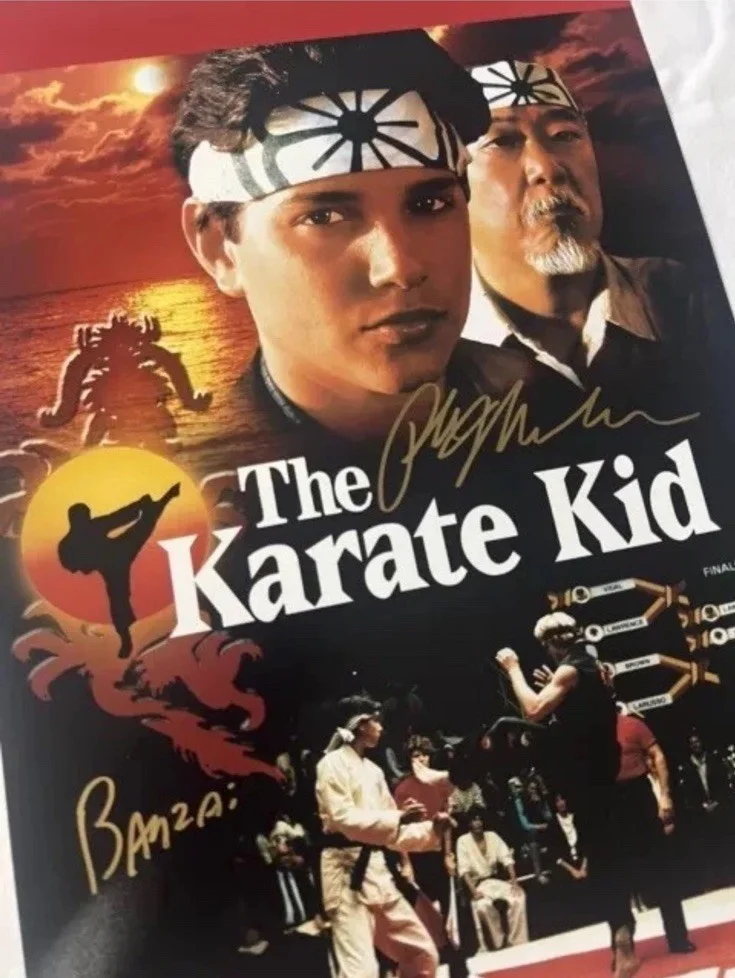 Ralph Macchio Banzai — Ralph Macchio "Banzai" Signed Autographed 'The Karate Kid' 11x17 Photo JSA COA, изображение 4