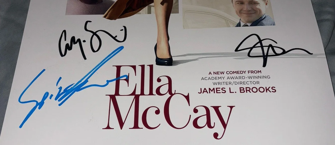 Ella McCay Signed Cast 12x18 Photo x3 Emma Mackey, Ayo Edebiri, Spike Fearn, изображение 2