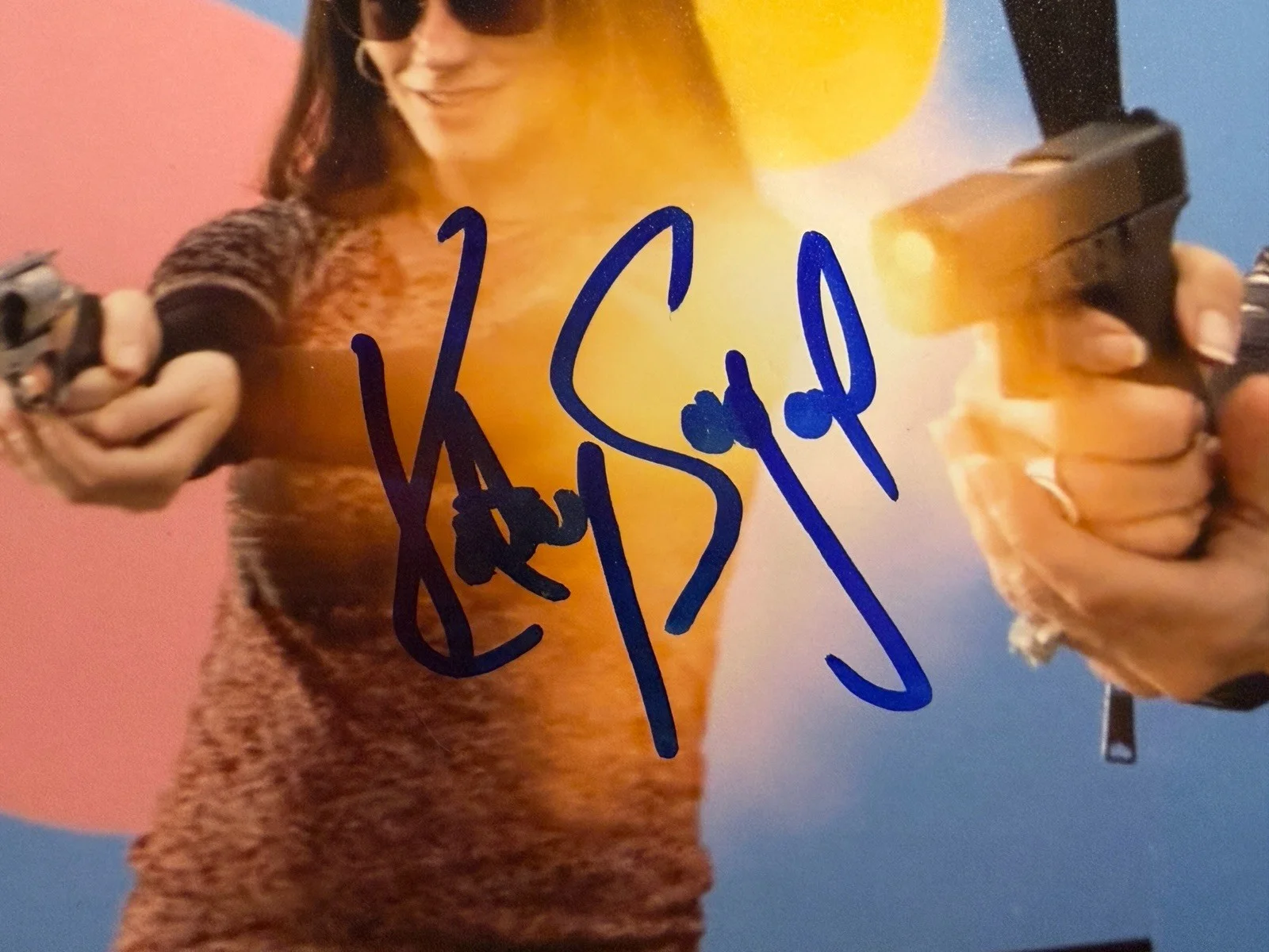 Katey Sagal — Katey Sagal SIGNED Sons Of Anarchy 11x14 Gemma Teller EXACT PROOF JSA COA B, изображение 2
