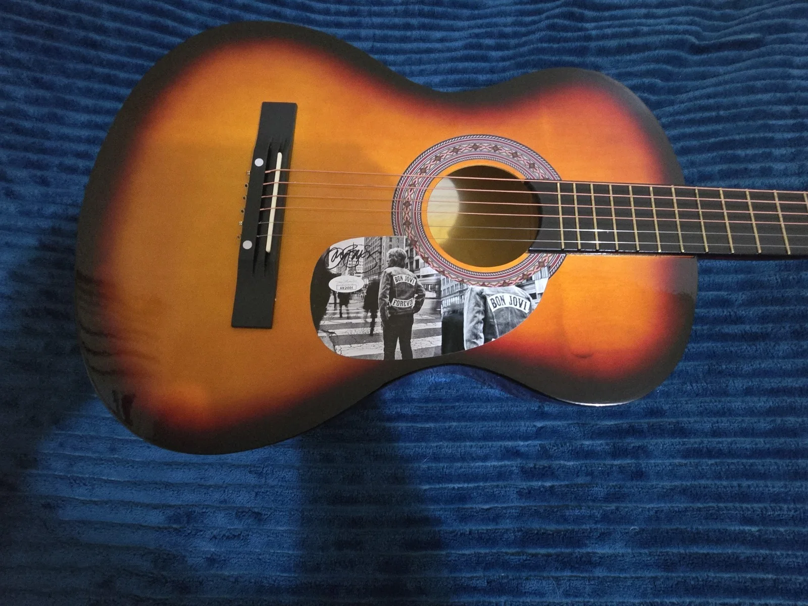Jon Bon Jovi Signed 38" Acoustic Guitar (JSA), image 2
