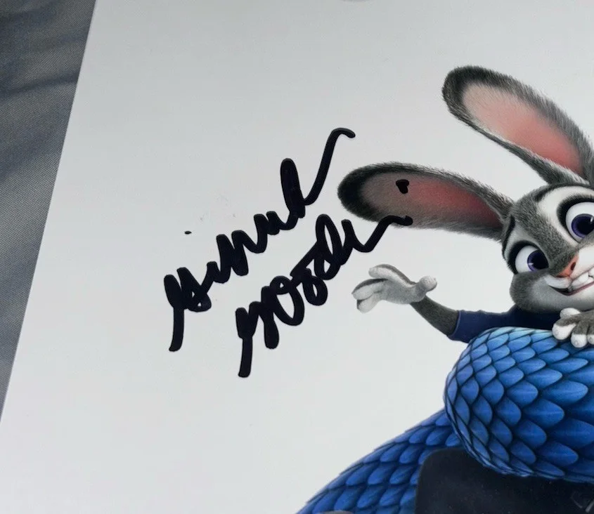 Zootopia 2 Signed Cast 12x18 Photo x3 Ginnifer Goodwin, Alan Tudyk, Feimster, изображение 3