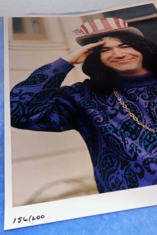 GENE ANTHONY Signed JERRY GARCIA Grateful Dead 12 x 14" Photo Limited Out of 200, изображение 4