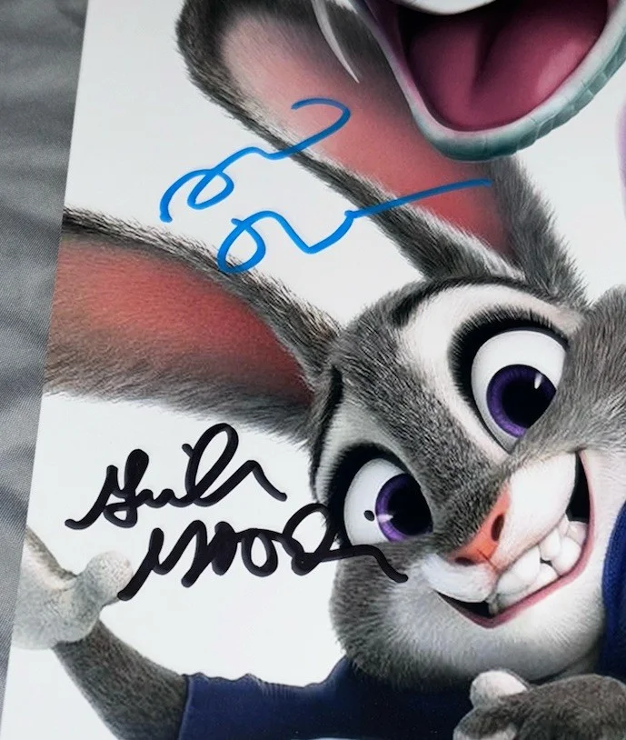 Zootopia 2 Signed Cast 12x18 Photo x4 Ginnifer Goodwin, Tudyk, Brunson +1, изображение 2