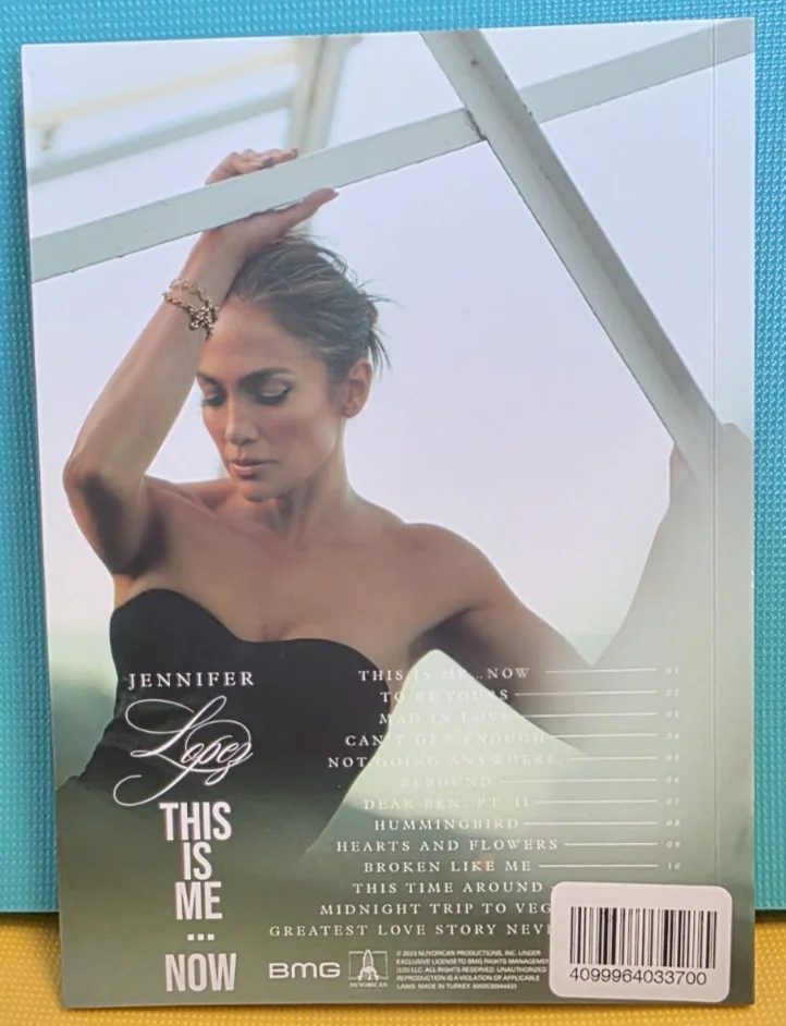 Jennifer Lopez — Jennifer Lopez This Is Me Now Signed Art Card Autographed Deluxe CD 2024, изображение 4