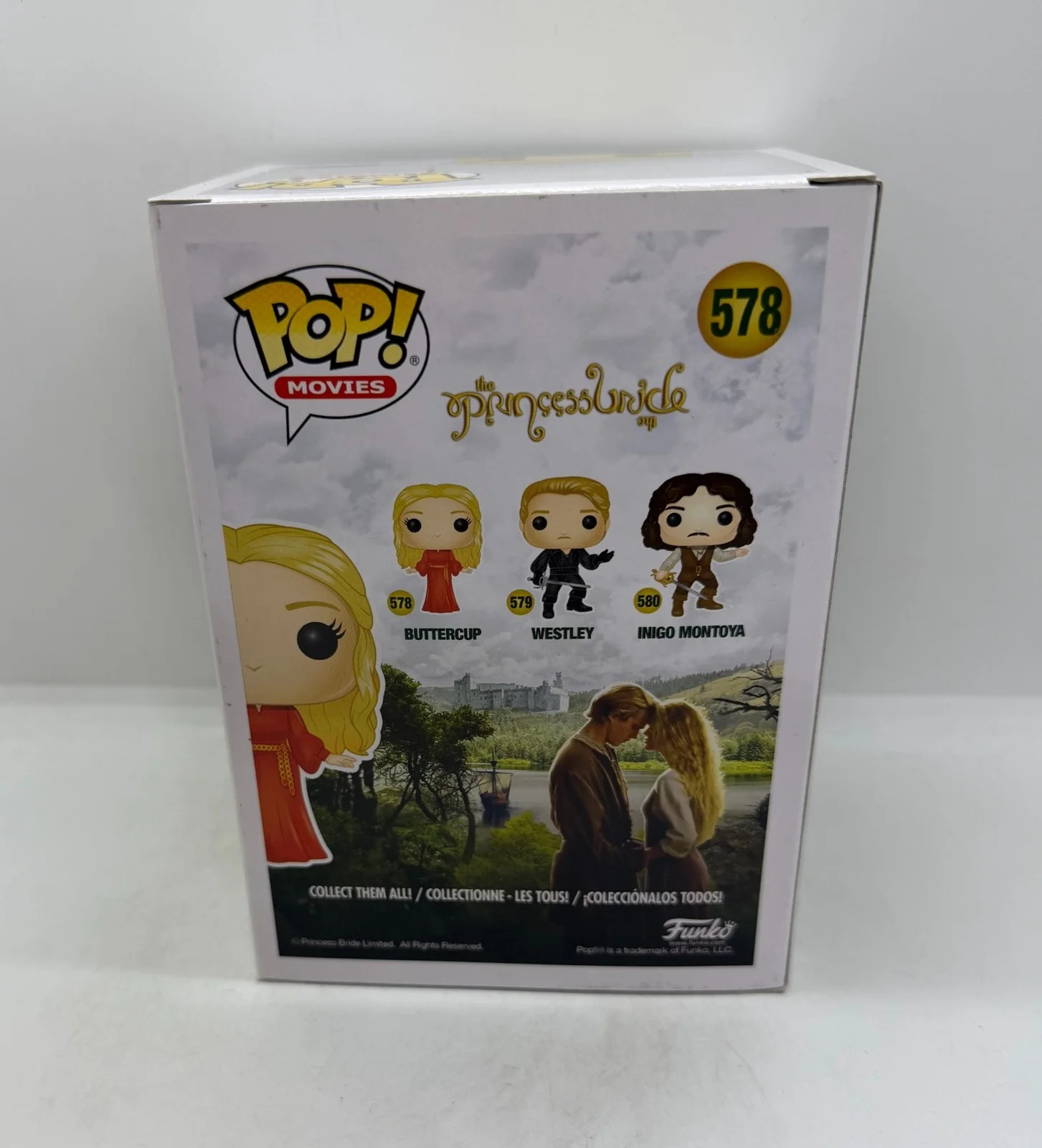 Rob Reiner Signed Buttercup Funko Pop The Princess Bride Director #578 ACOA, image 3