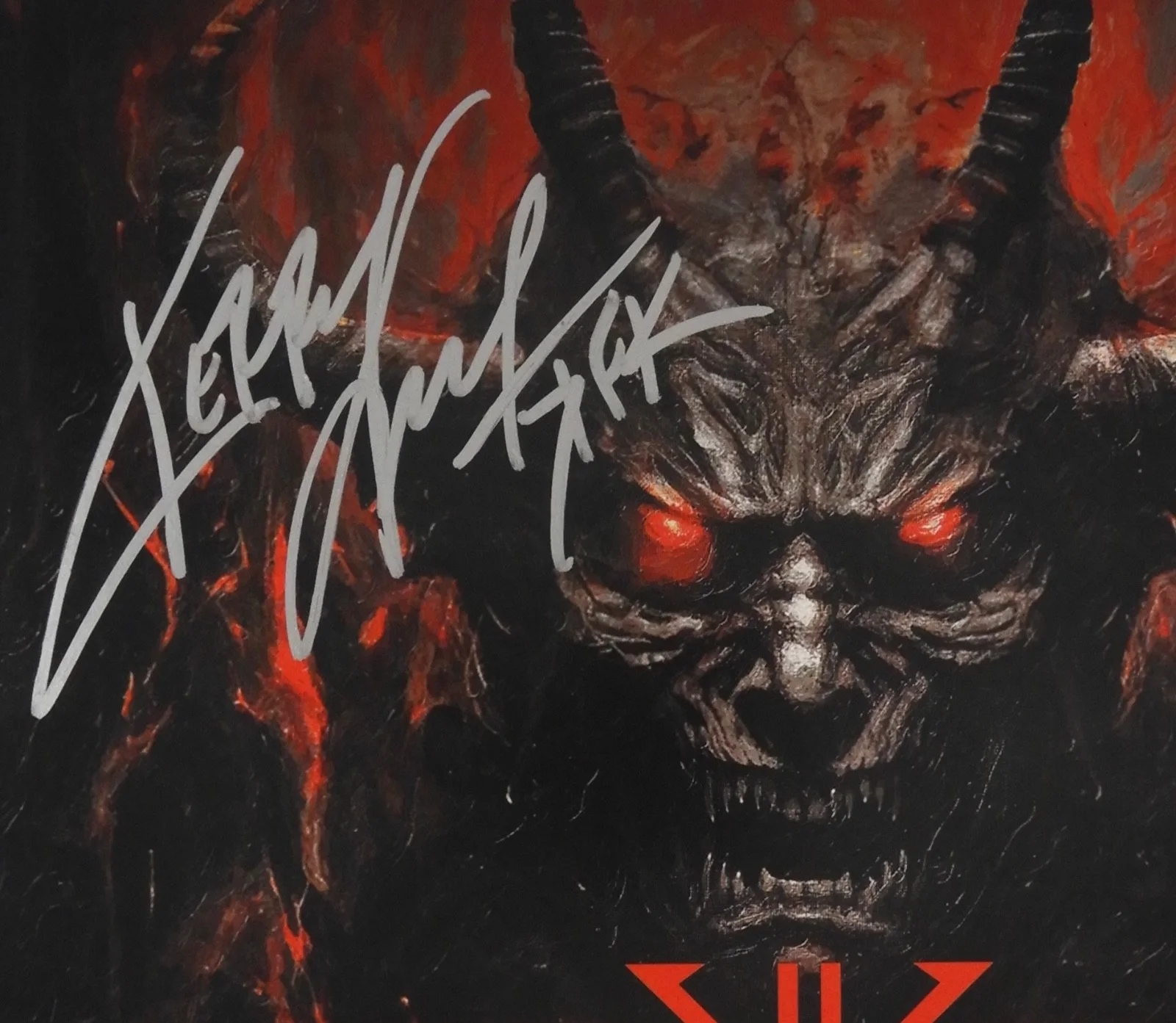 Kerry King Signed Autograph Album Record Vinyl From Hell I Rise, изображение 2