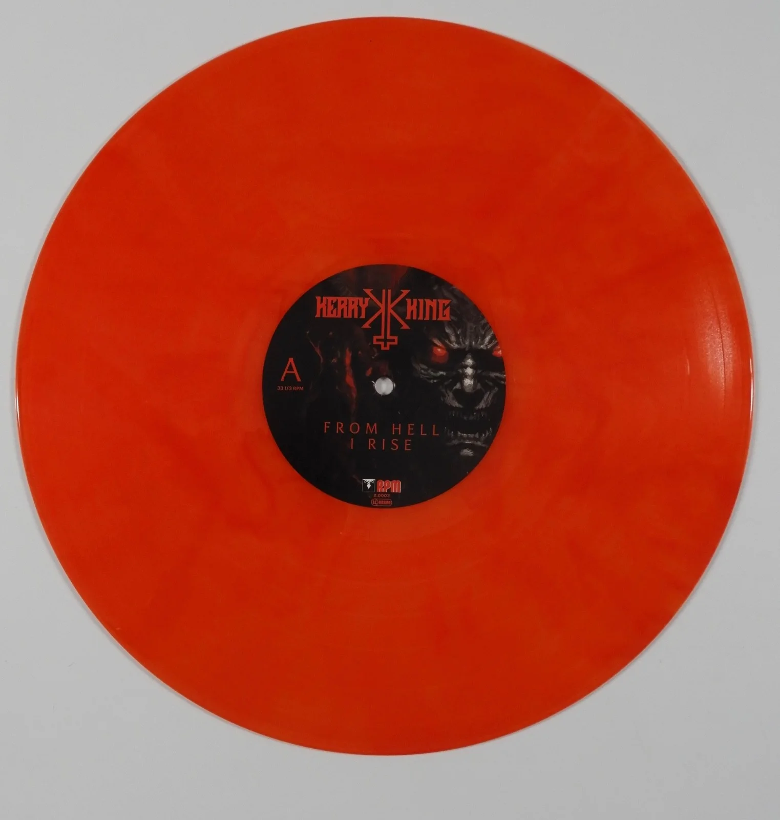 Kerry King Signed Autograph Album Record Vinyl From Hell I Rise, изображение 3