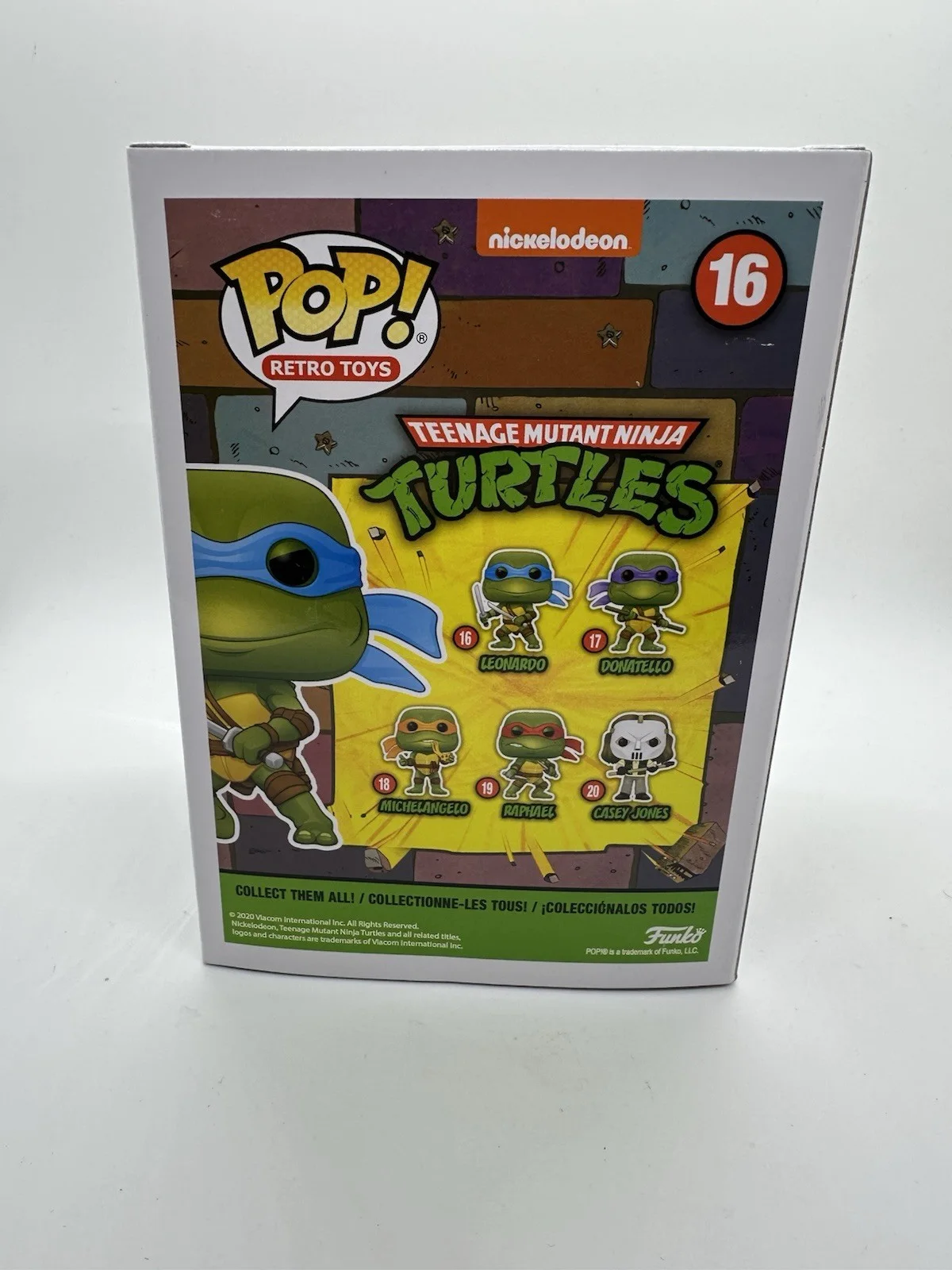 KEVIN EASTMAN — KEVIN EASTMAN TMNT SIGNED FUNKO FIGURE LEONARDO AUTOGRAPH PSA COA, image 3